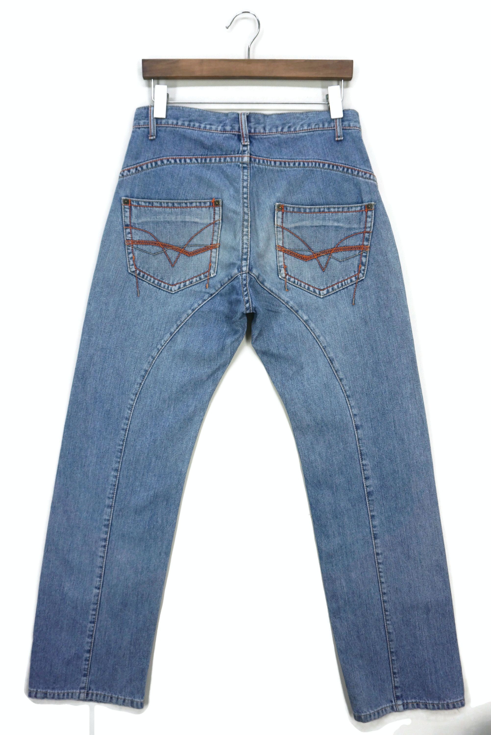 Japanese Brand Rare 1st Homme Denim Jeans Size US 30 / EU 46 - 2 Thumbnail