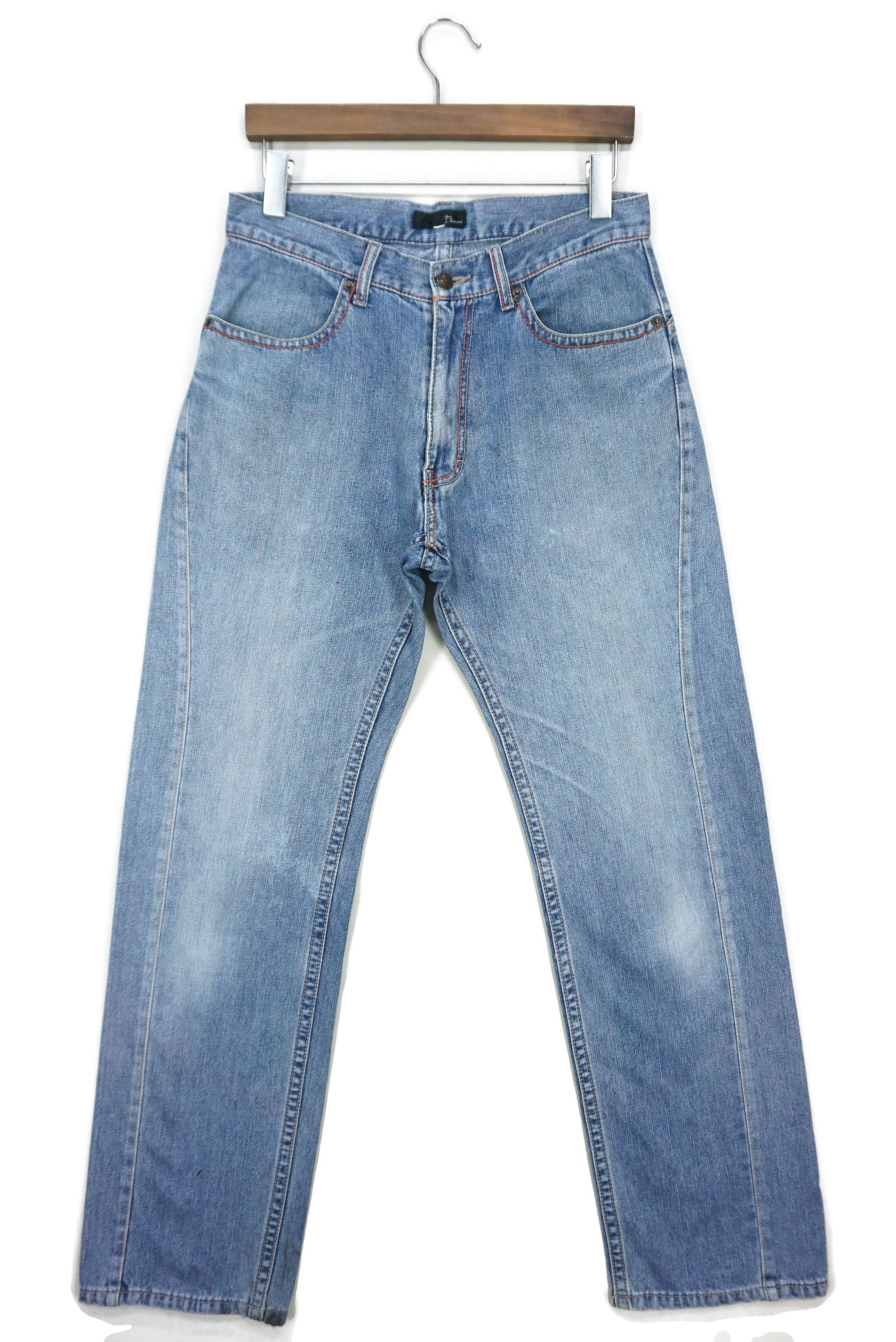 Japanese Brand Rare 1st Homme Denim Jeans Size US 30 / EU 46 - 1 Thumbnail