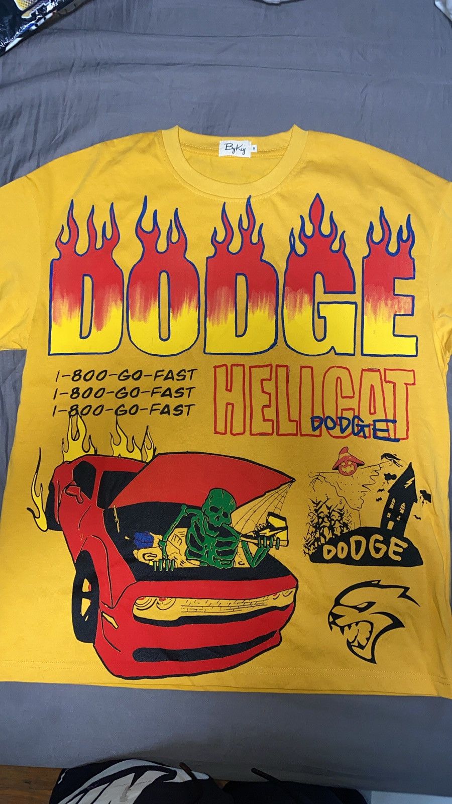 Reves Paris Kool kiy Dodge halloween tee Size US S / EU 44-46 / 1 - 1 Thumbnail