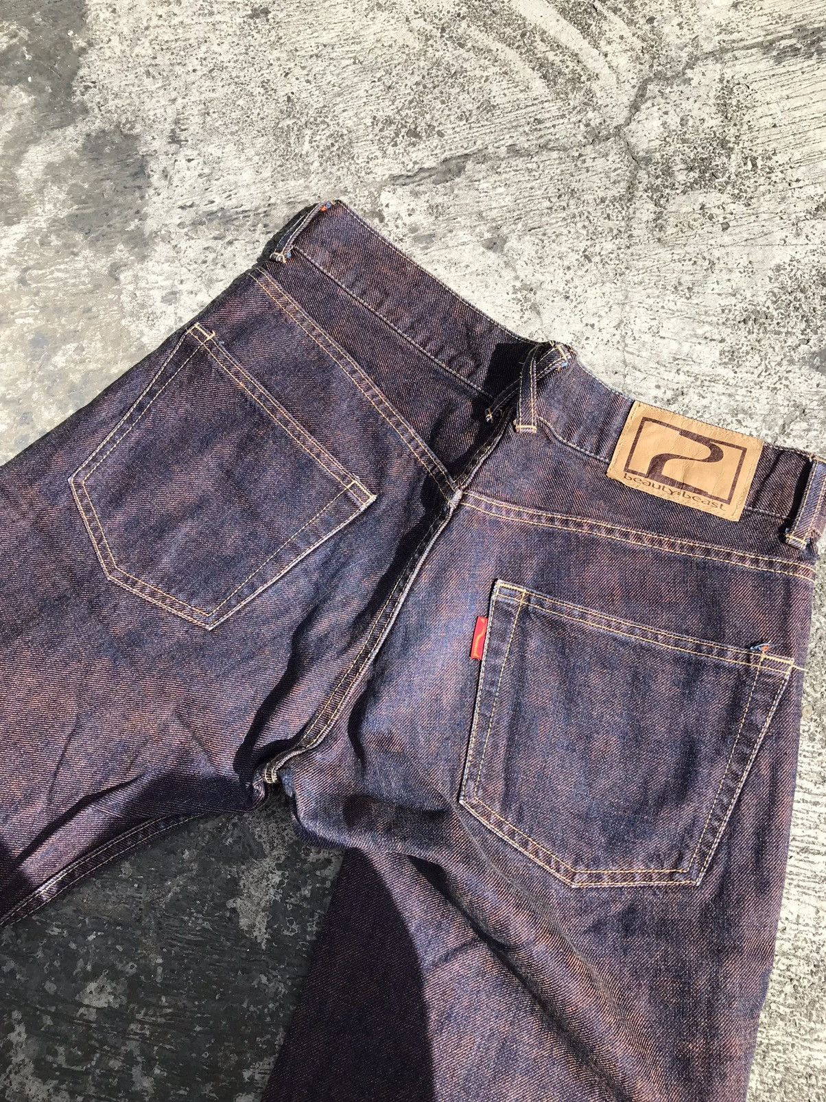 20471120 × Beauty Beast × Japanese Brand Beauty Beast Purple Washed Pants Size US 34 / EU 50 - 3 Thumbnail