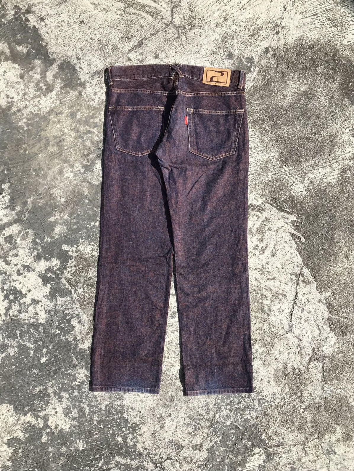 20471120 × Beauty Beast × Japanese Brand Beauty Beast Purple Washed Pants Size US 34 / EU 50 - 1 Thumbnail