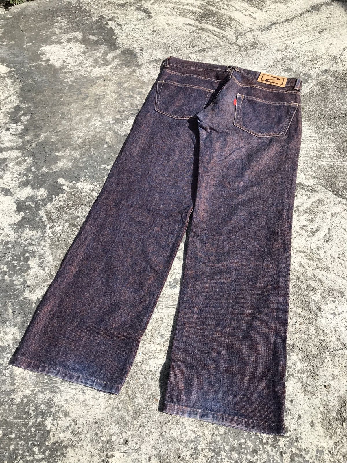 20471120 × Beauty Beast × Japanese Brand Beauty Beast Purple Washed Pants Size US 34 / EU 50 - 2 Thumbnail