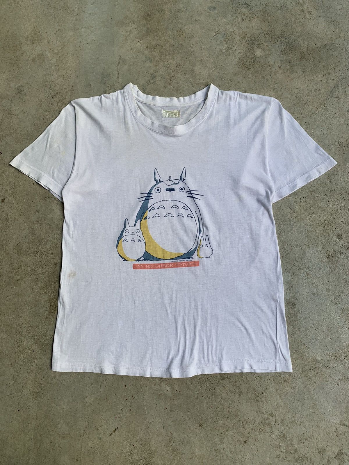 Anime 💸BINDINGOFFER💸VINTAGE MY NIGHBOR TOTORO Size US M / EU 48-50 / 2 - 1 Thumbnail