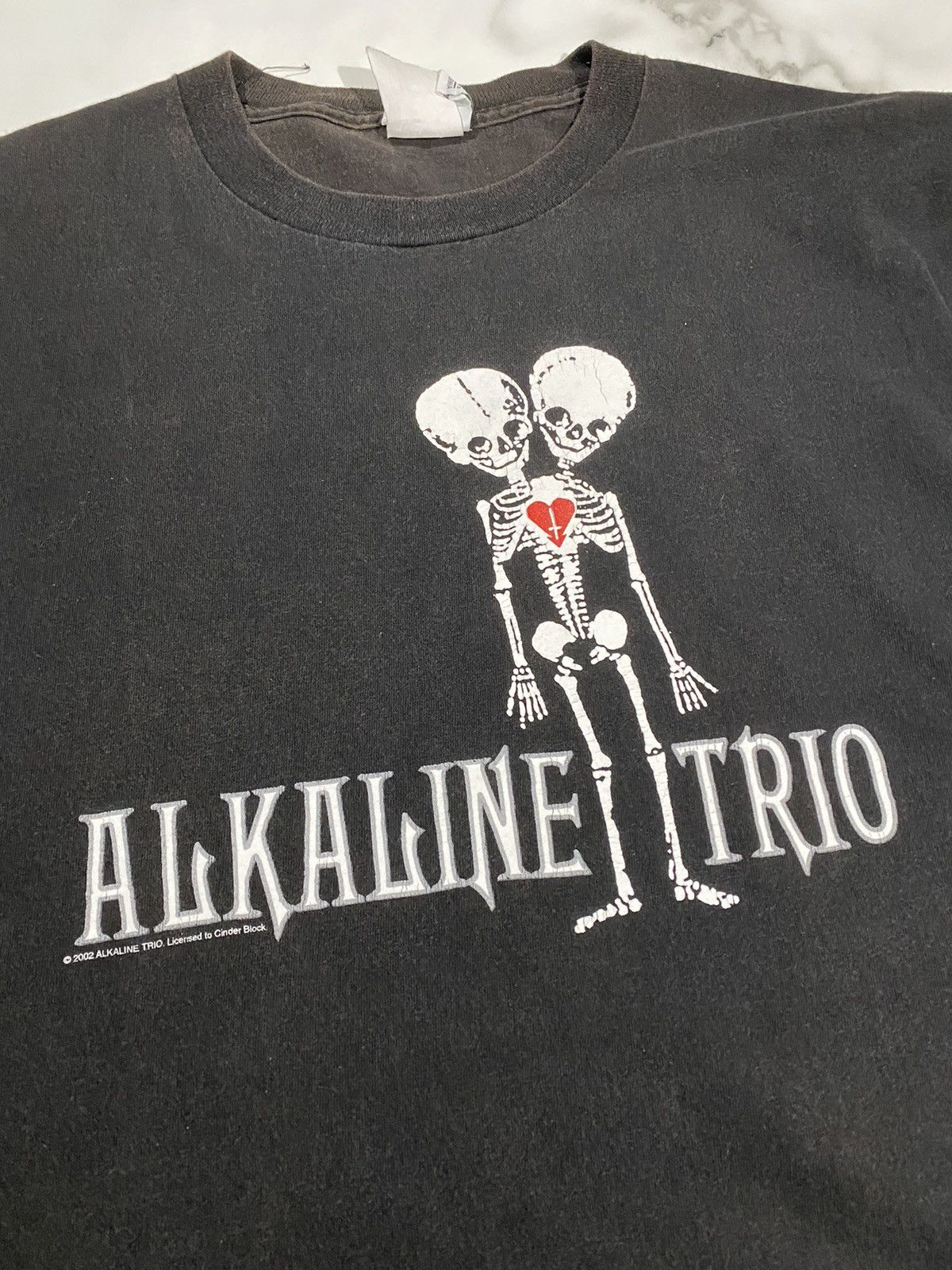 Band Tees × Vintage Vintage 2002 Alkaline Trio Size US XL / EU 56 / 4 - 2 Thumbnail