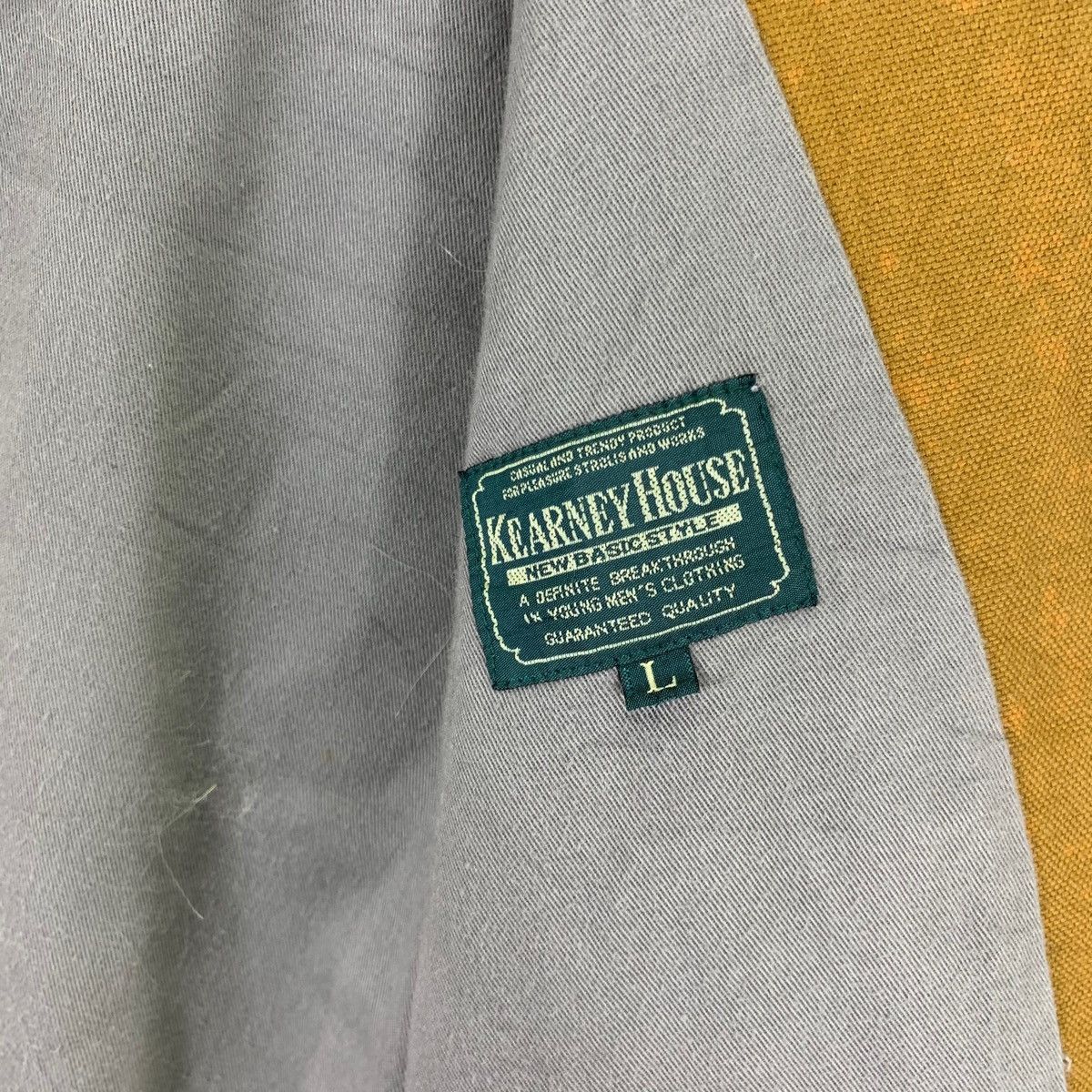 Vintage VINTAGE KEARNEY HOUSE WORKER DENIM CHORE JACKET Size US L / EU 52-54 / 3 - 6 Thumbnail