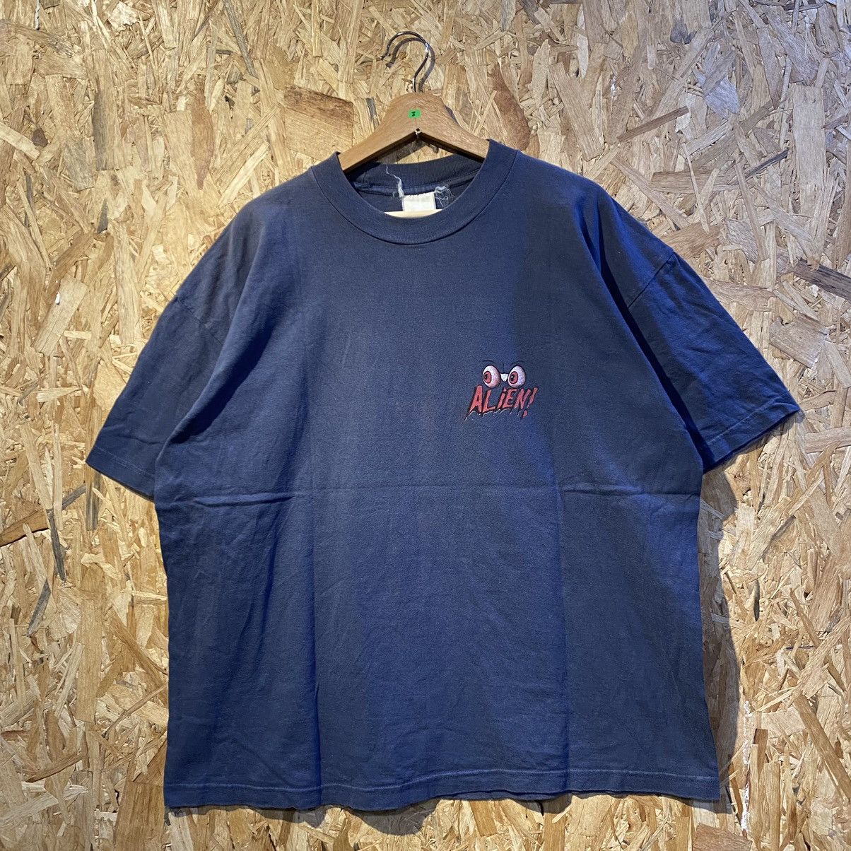 Vintage VINTAGE VERY RARE‼️Movie ALIEN! T-Shirt Size US XL / EU 56 / 4 - 2 Thumbnail