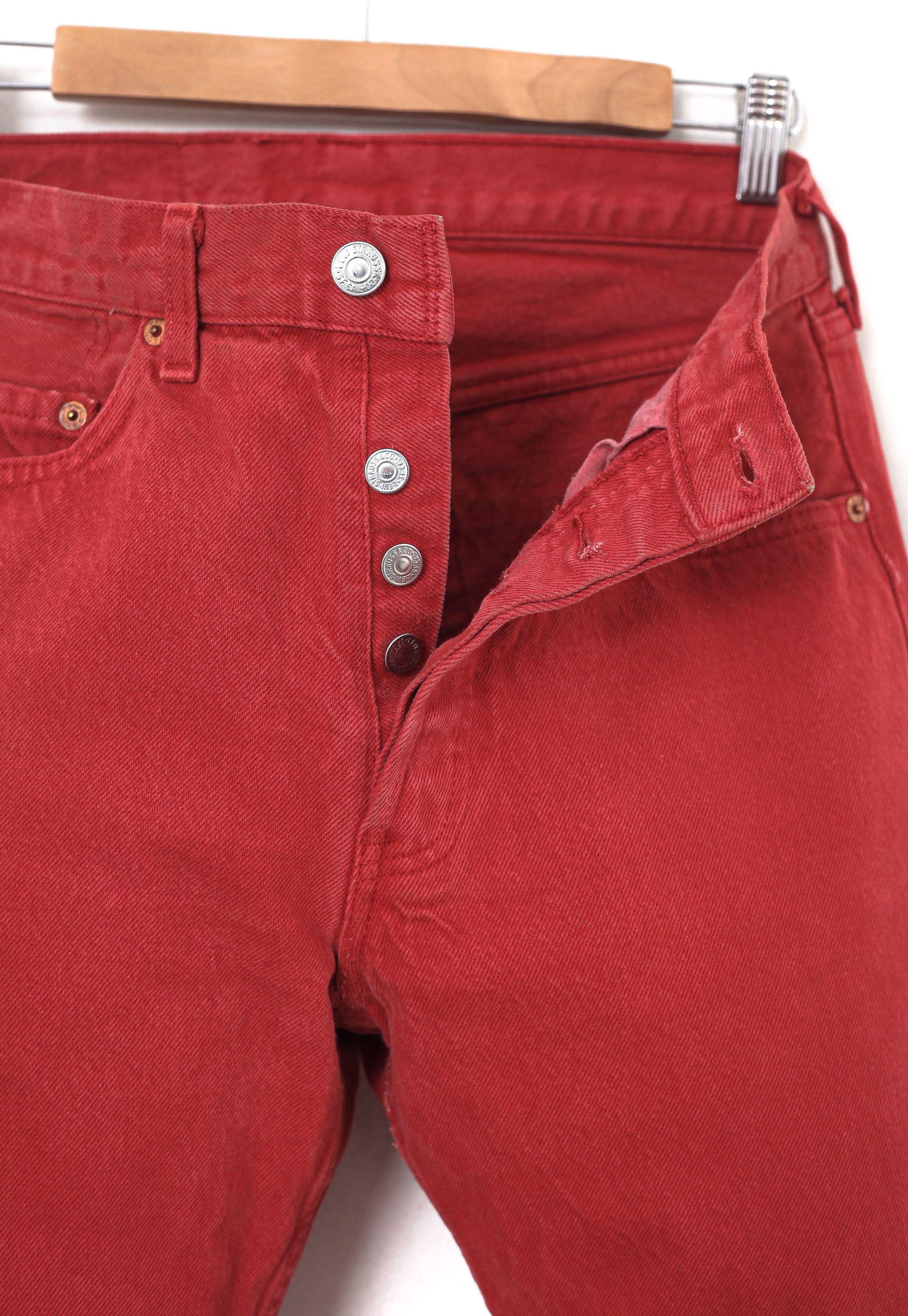 Levi's Vintage LEVIS 501 Jeans Denim 90s A7315 Size US 30 / EU 46 - 12 Thumbnail