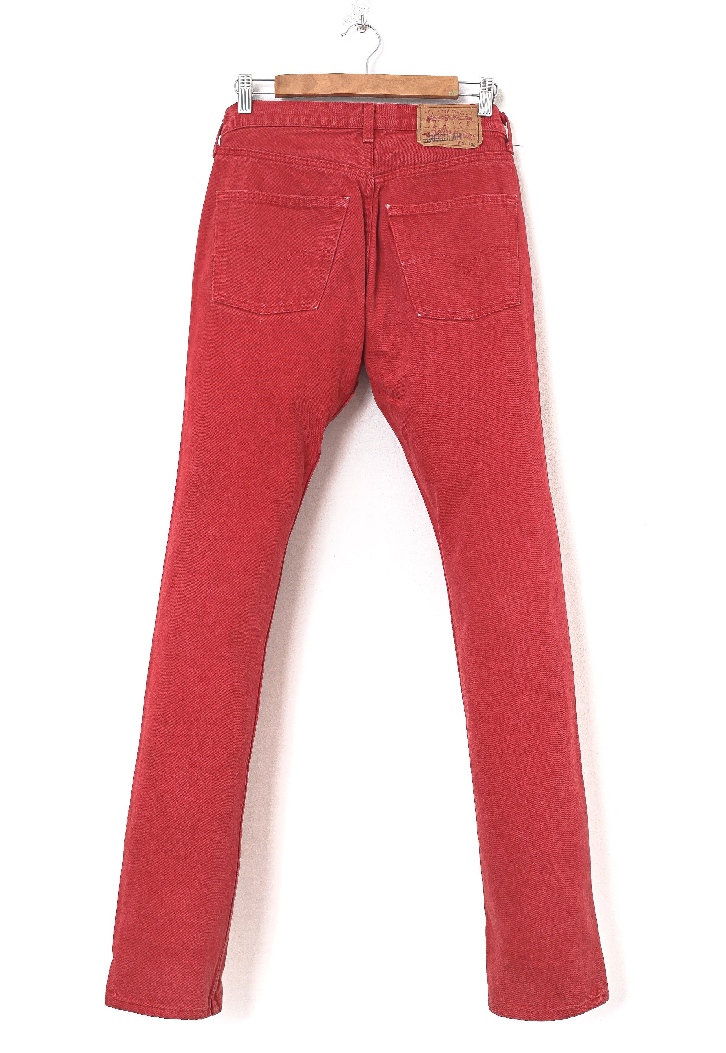Levi's Vintage LEVIS 501 Jeans Denim 90s A7315 Size US 30 / EU 46 - 6 Thumbnail