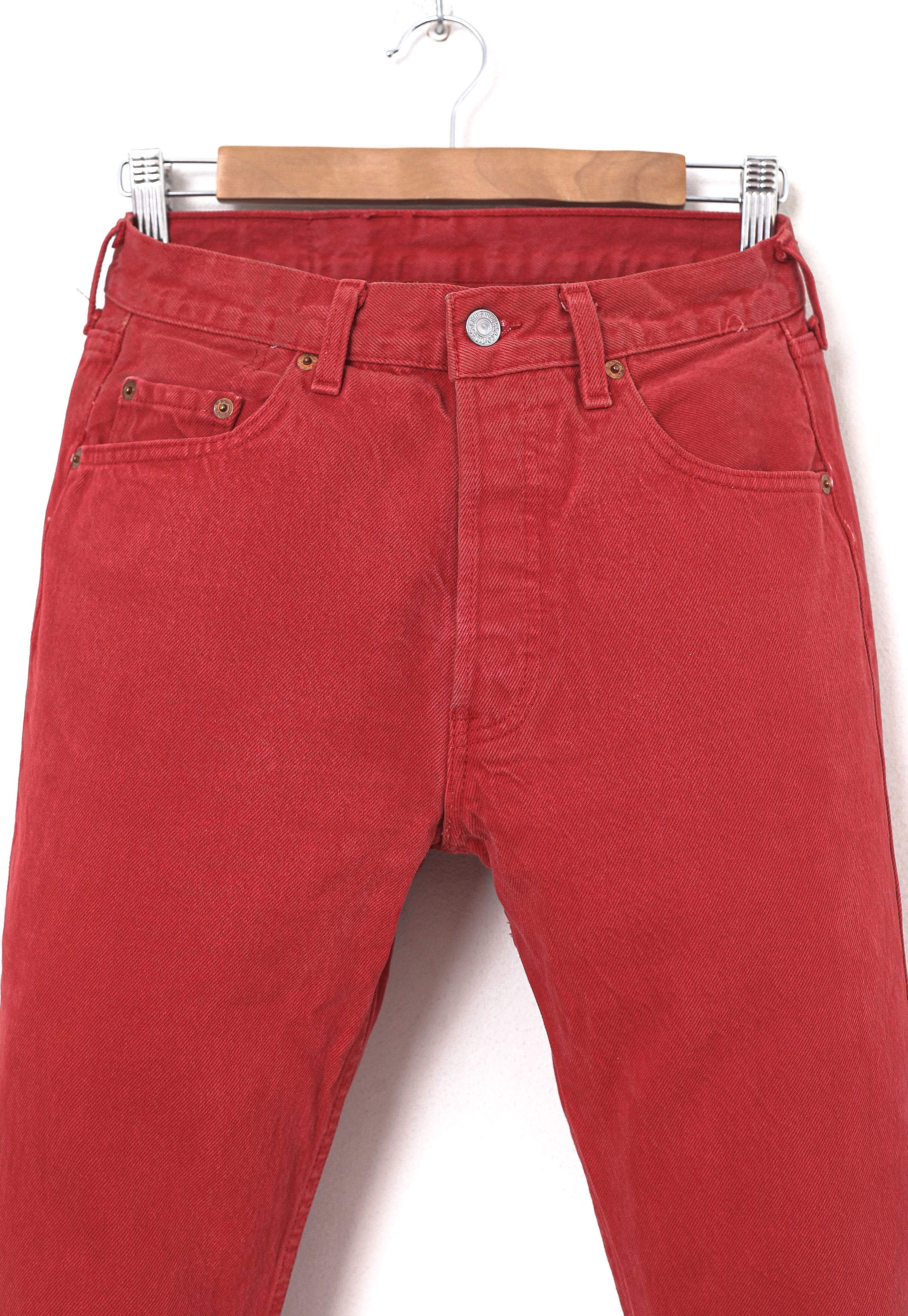 Levi's Vintage LEVIS 501 Jeans Denim 90s A7315 Size US 30 / EU 46 - 9 Thumbnail