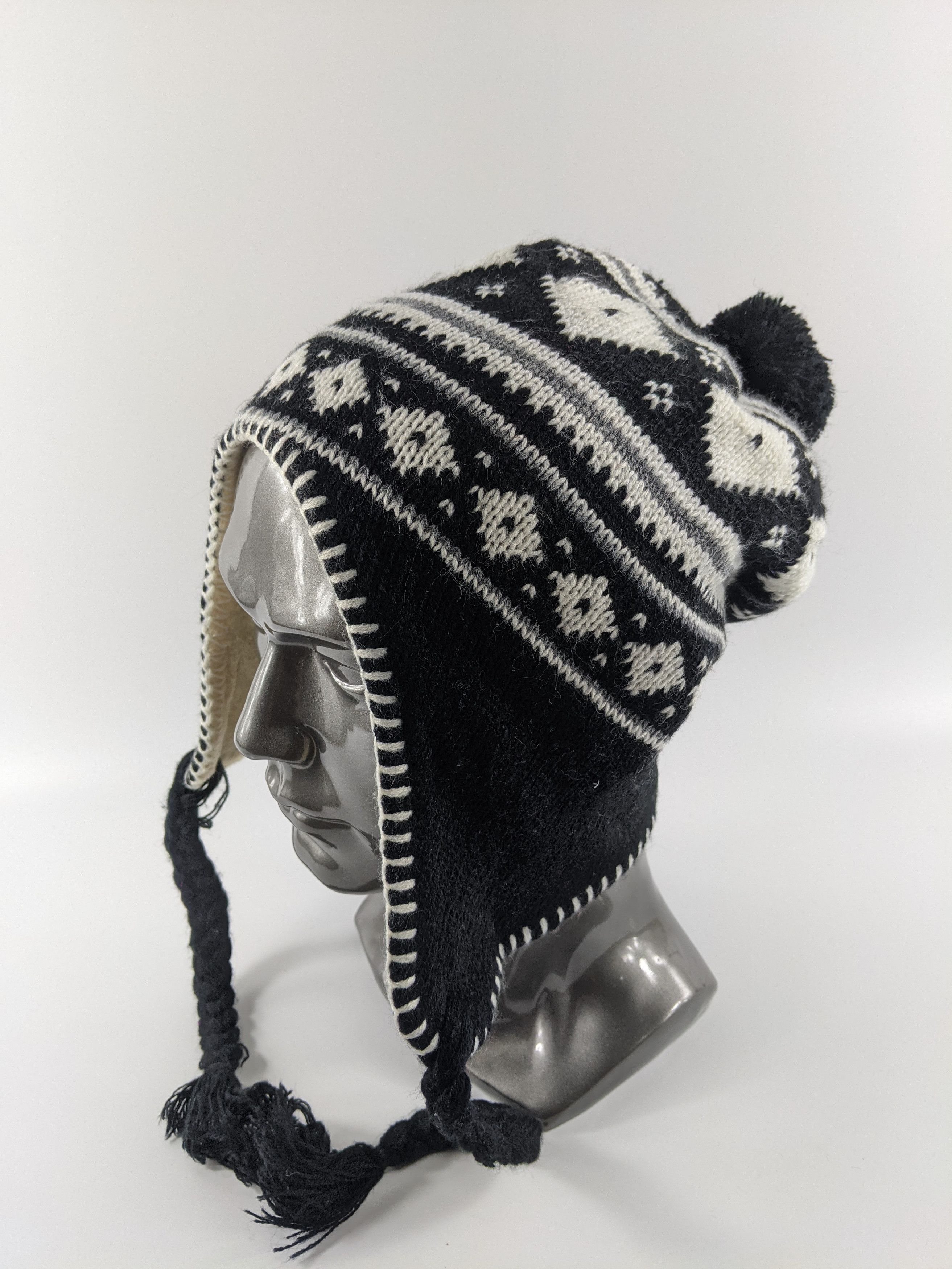 Trapper hat Winter Earflap Knitting Beanie Snowcap