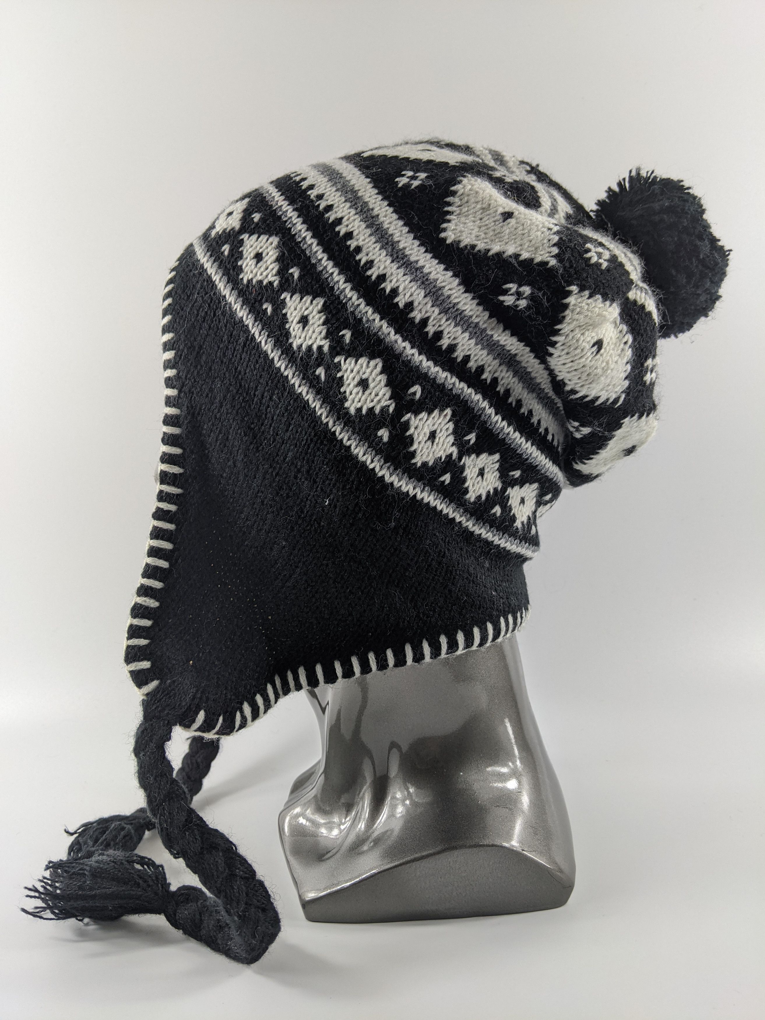 Trapper hat Winter Earflap Knitting Beanie Snowcap