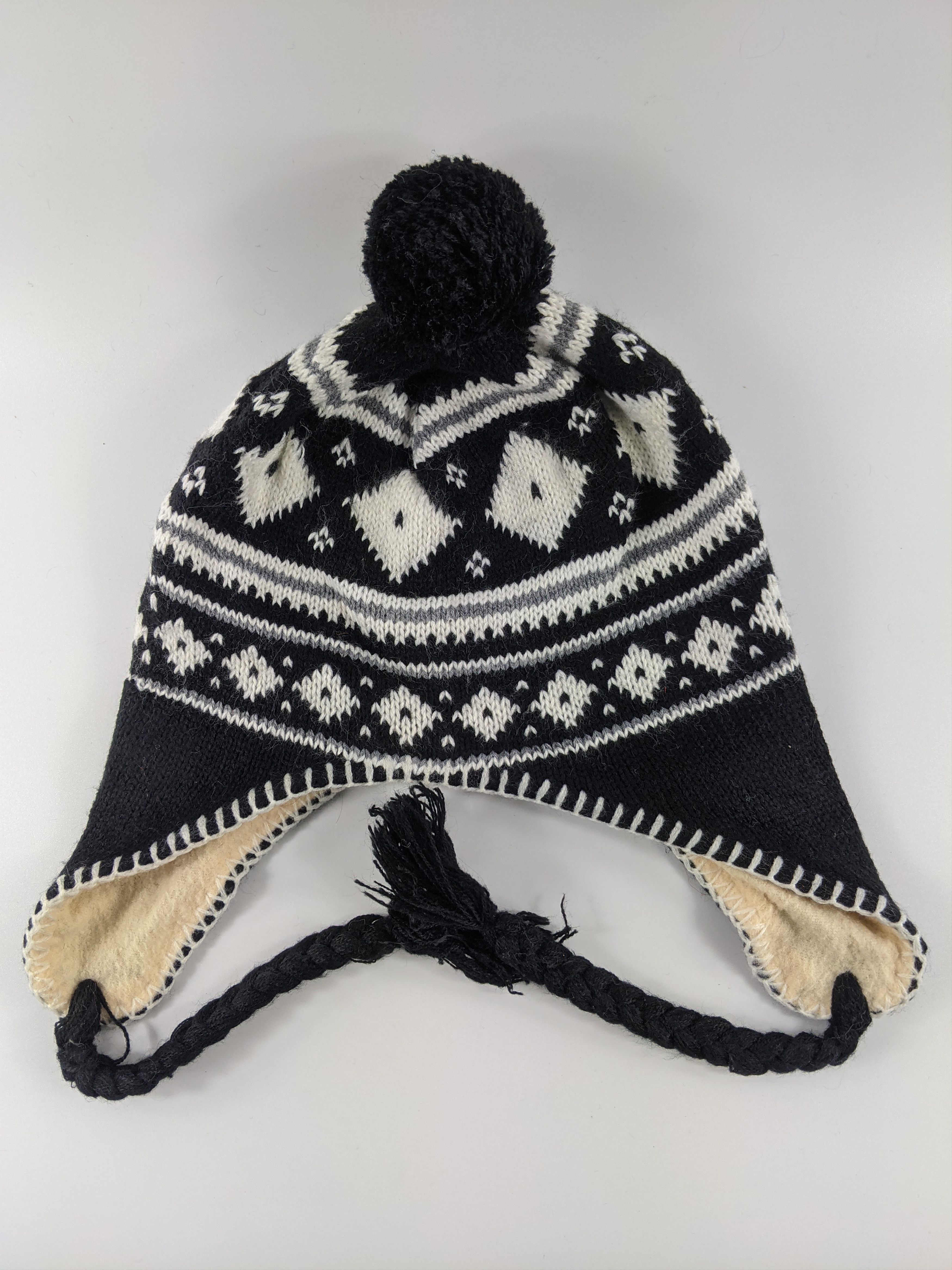 Trapper hat Winter Earflap Knitting Beanie Snowcap