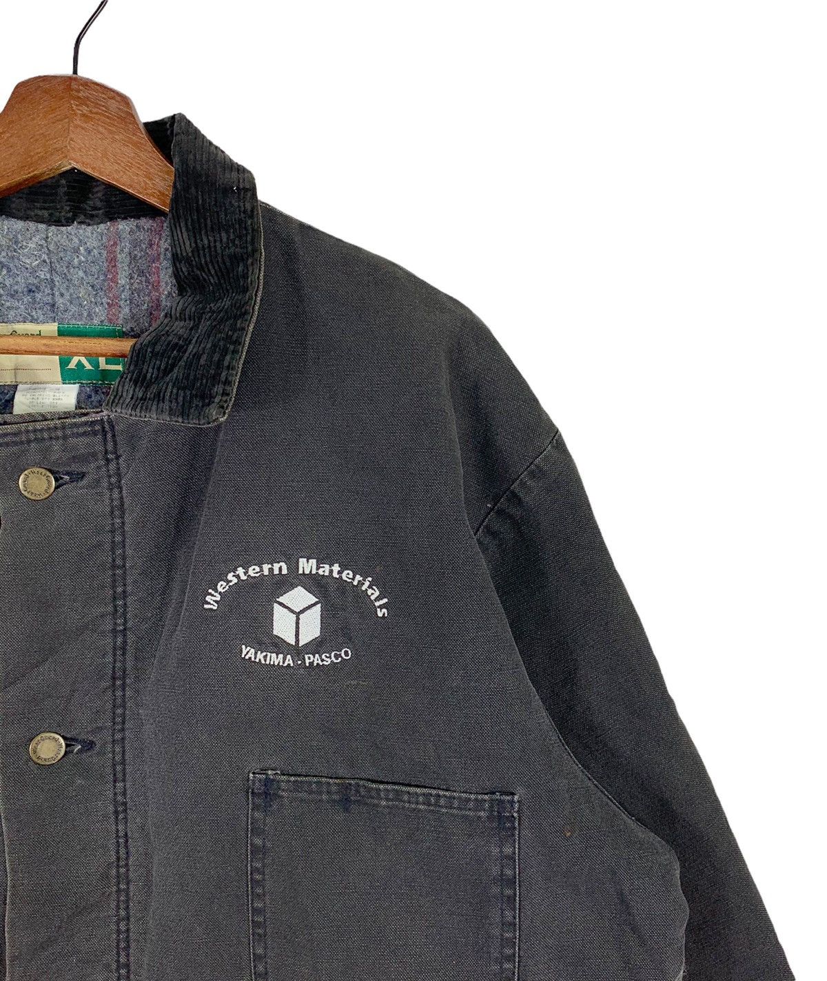 Vintage VINTAGE WEAR GUARD WORKERS DENIM DUCK JACKET Size US XL / EU 56 / 4 - 5 Thumbnail