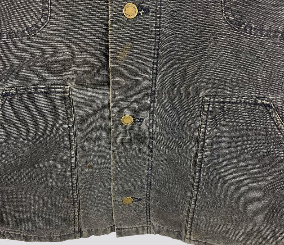 Vintage VINTAGE WEAR GUARD WORKERS DENIM DUCK JACKET Size US XL / EU 56 / 4 - 6 Thumbnail