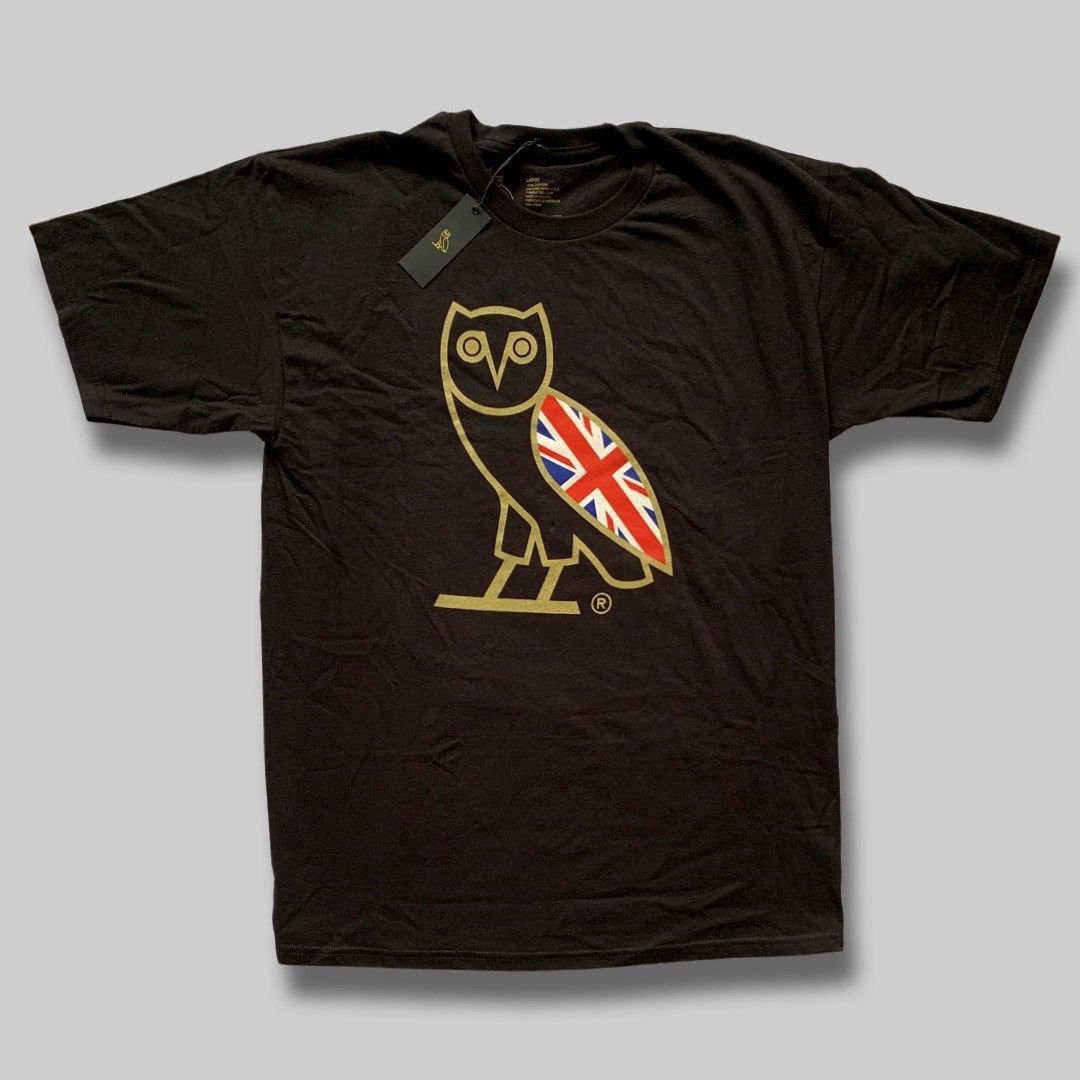 Drake 🇬🇧🌶RARE🌶🦉UK Flag Union Jack OVO OG Owl T-shirt Tee 🔥 Size US XL / EU 56 / 4 - 1 Thumbnail