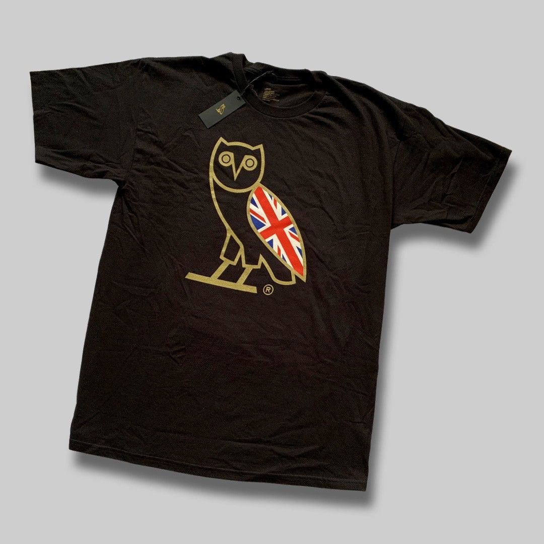Drake 🇬🇧🌶RARE🌶🦉UK Flag Union Jack OVO OG Owl T-shirt Tee 🔥 Size US XL / EU 56 / 4 - 2 Thumbnail