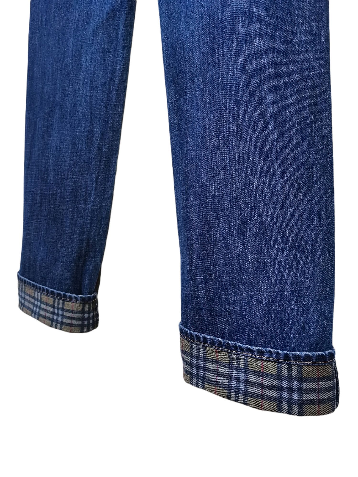 Burberry 🔥🔥🔥Burberry Nova Checked Plaid Printed Jeans Rare Design Size US 28 / EU 44 - 4 Thumbnail
