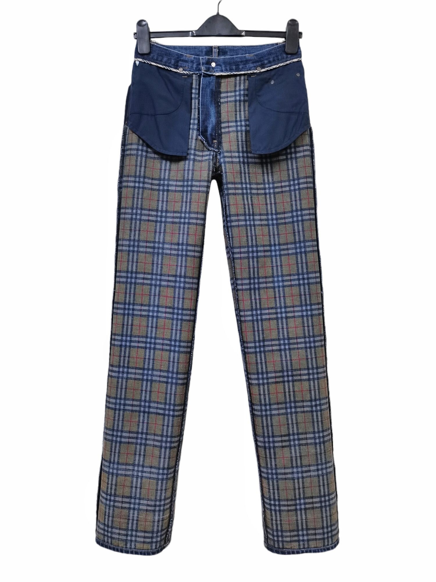 Burberry 🔥🔥🔥Burberry Nova Checked Plaid Printed Jeans Rare Design Size US 28 / EU 44 - 21 Thumbnail