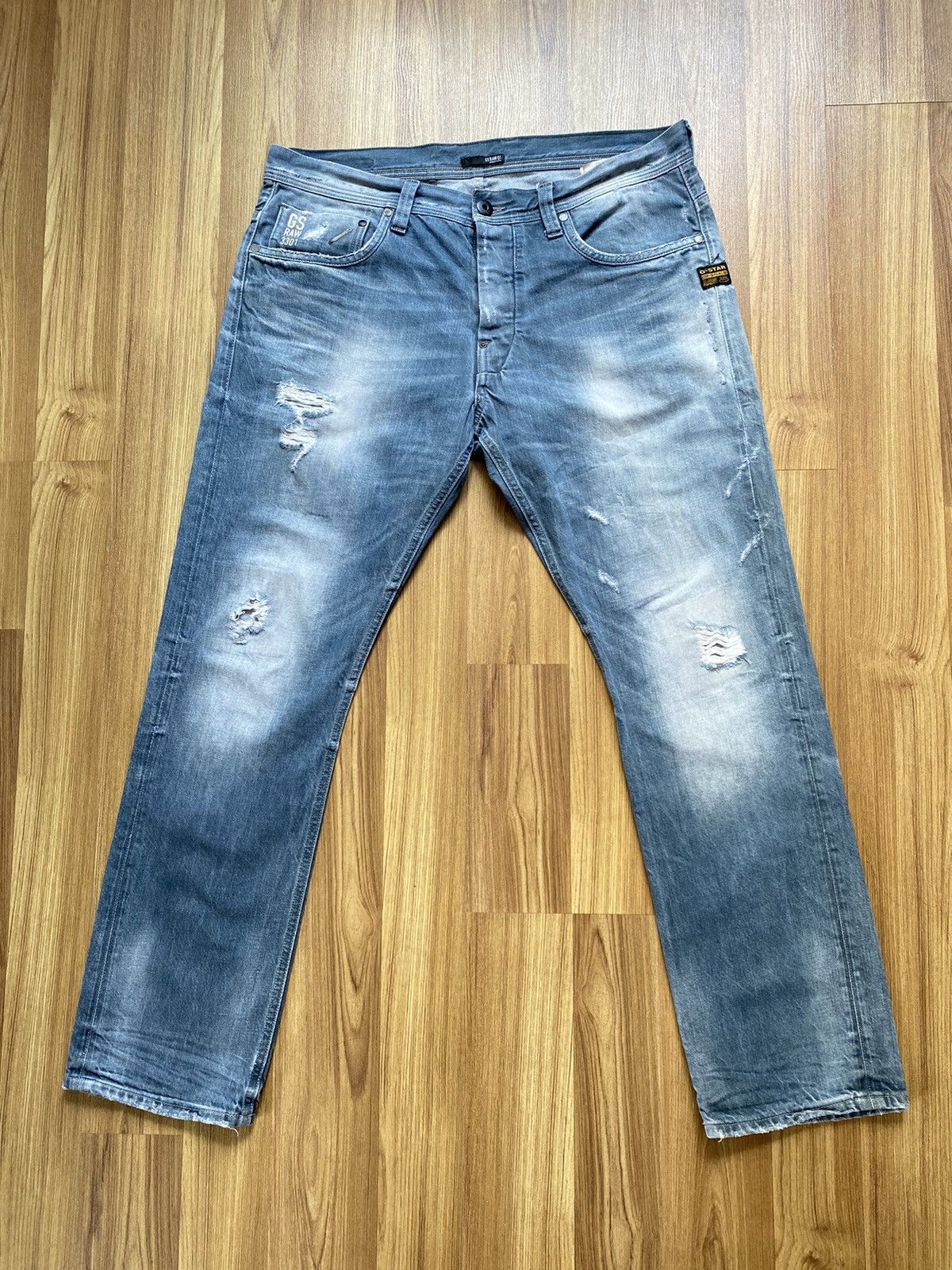 G-Star G Star Raw Attacc Straight Pants Bondage Carhartt 36/32 Size US 36 / EU 52 - 5 Thumbnail