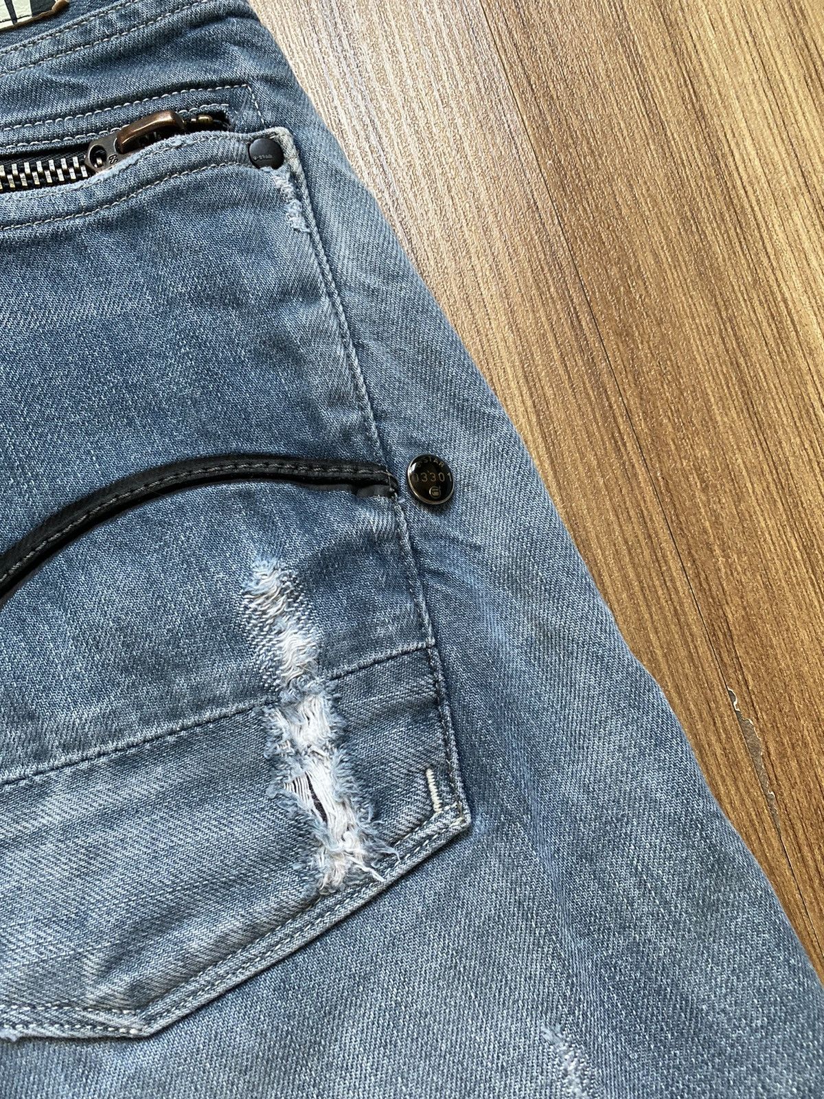 G-Star G Star Raw Attacc Straight Pants Bondage Carhartt 36/32 Size US 36 / EU 52 - 4 Thumbnail