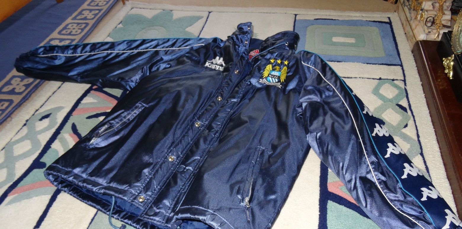 Kappa Kappa Manchester City Padded Jacket Size US XL / EU 56 / 4 - 6 Thumbnail