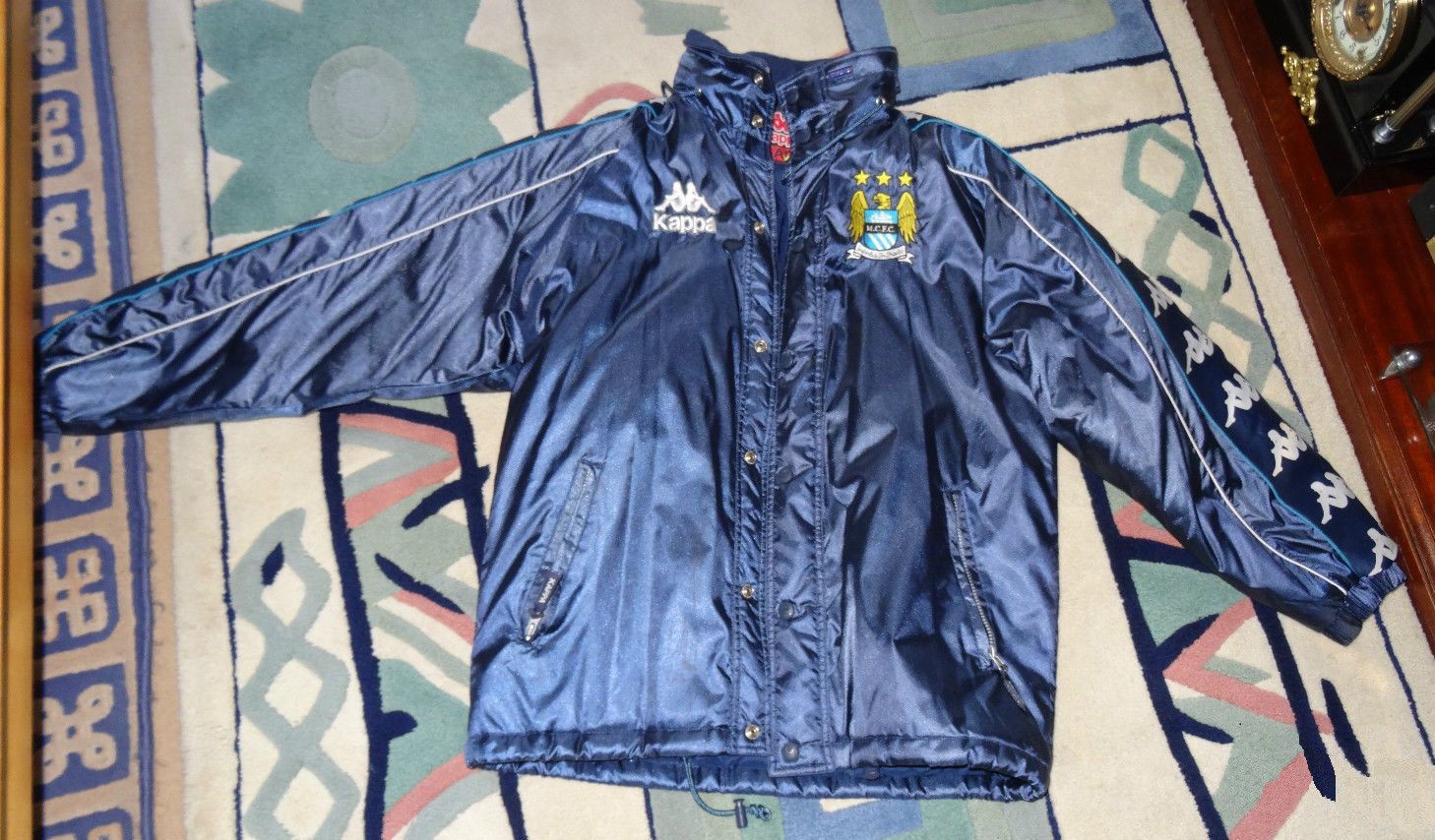 Kappa Kappa Manchester City Padded Jacket Size US XL / EU 56 / 4 - 4 Thumbnail