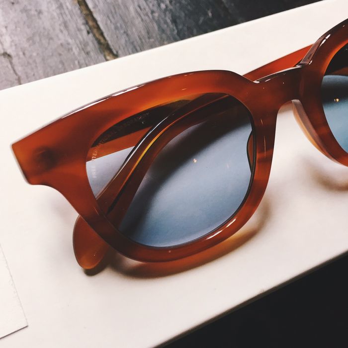 Visvim Viator Sunglasses/ Chief / Lt. Brown | Grailed