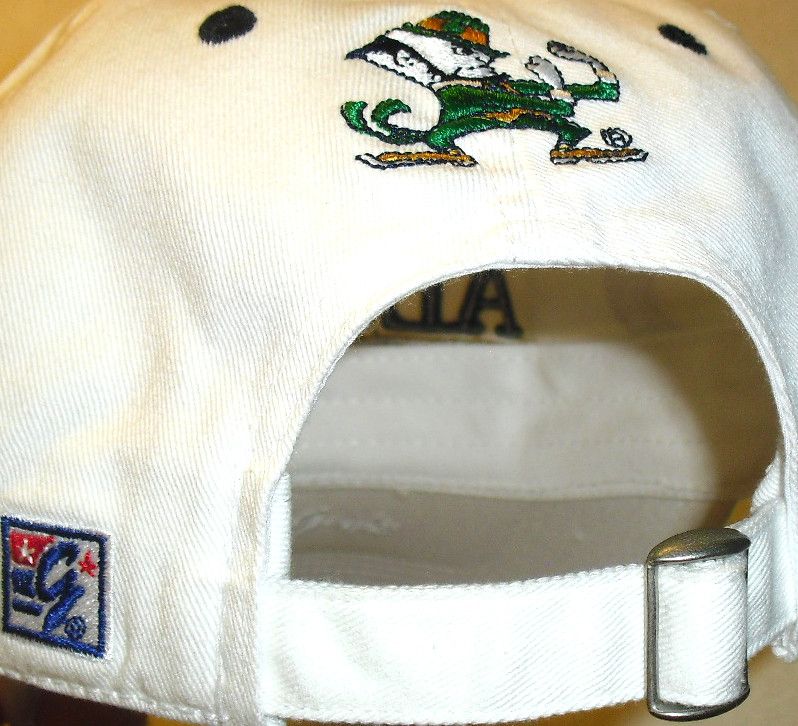The Game Notre Dame Alumni The Game 90s Strapback hat Size ONE SIZE - 4 Thumbnail