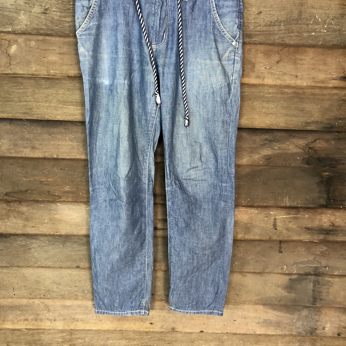 Wrangler Blue denim multipocket cargo Pants #6929