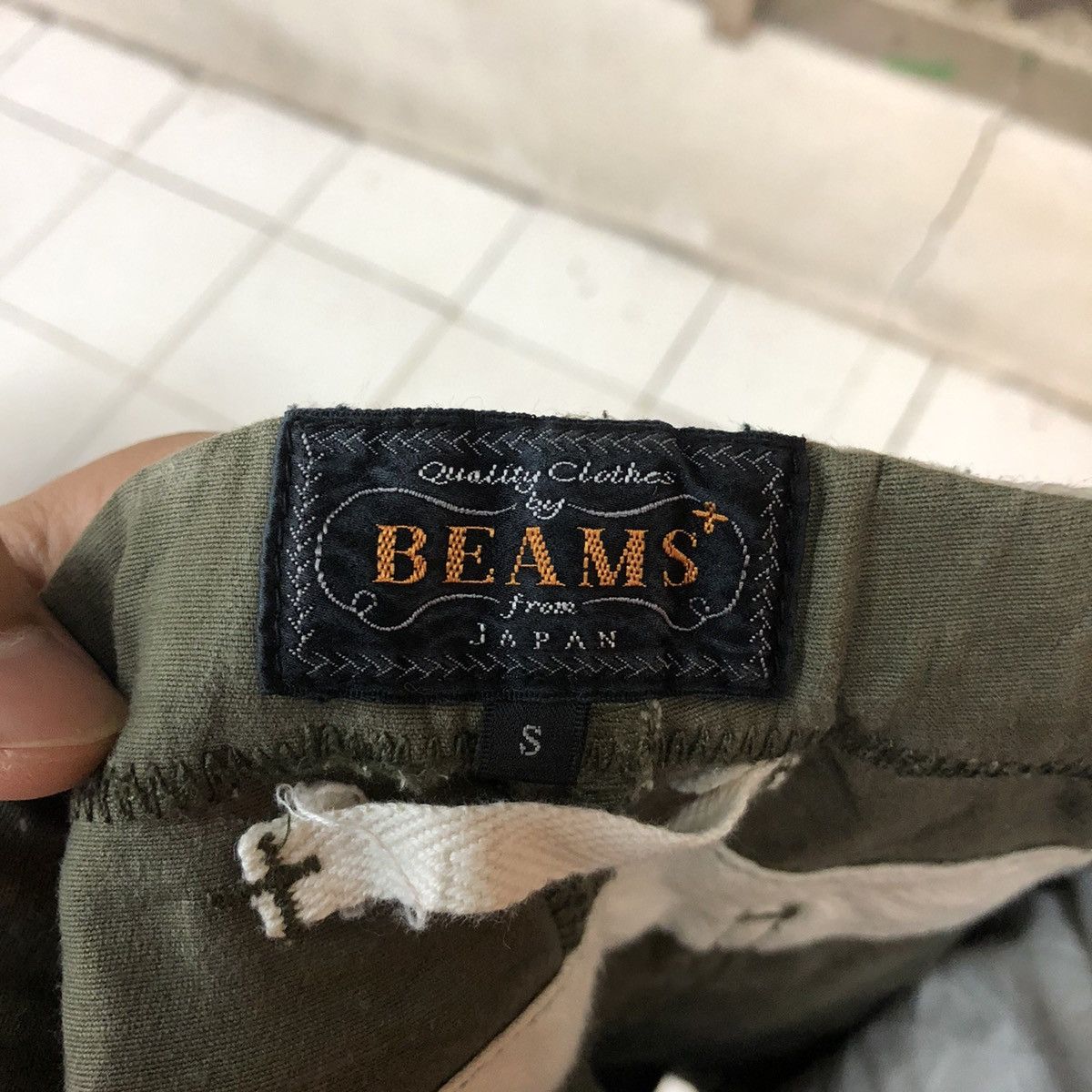 Beams Plus Beams Green jogger japan cargo Pants #6926 Size US 29 - 13 Thumbnail