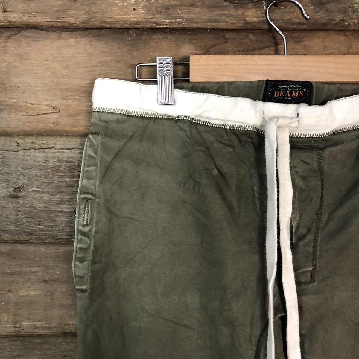 Beams Plus Beams Green jogger japan cargo Pants #6926 Size US 29 - 4 Thumbnail