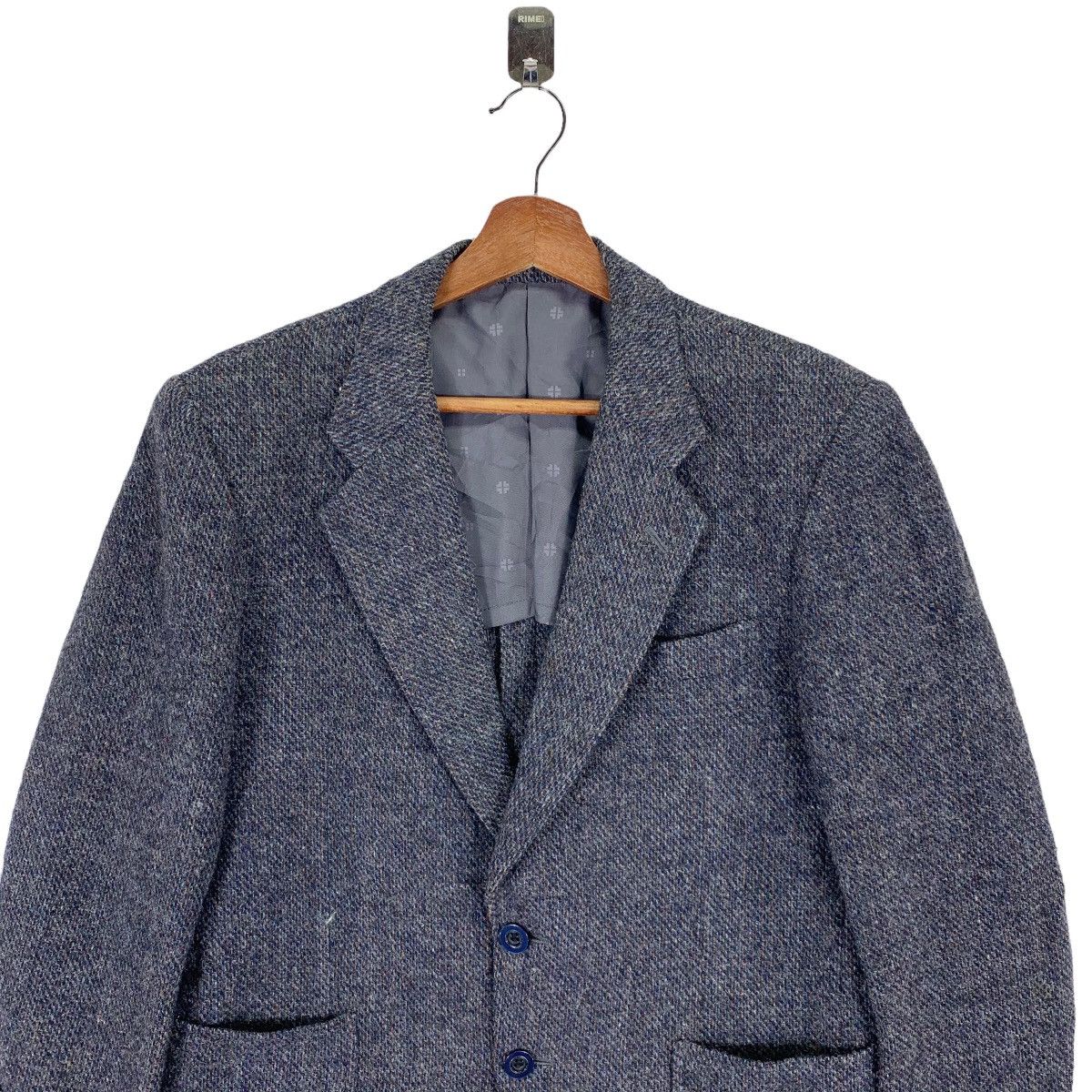 Harris Tweed VINTAGE HARRIS TWEED HAND WOVEN COAT BLAZER WOOL Size US M / EU 48-50 / 2 - 4 Thumbnail