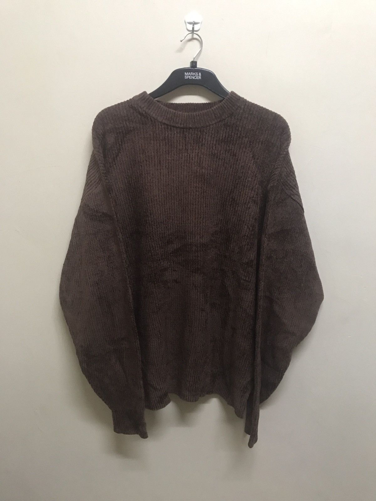 KENZO BROWN SWEATSHIRT SOFT MATERIAL RARE