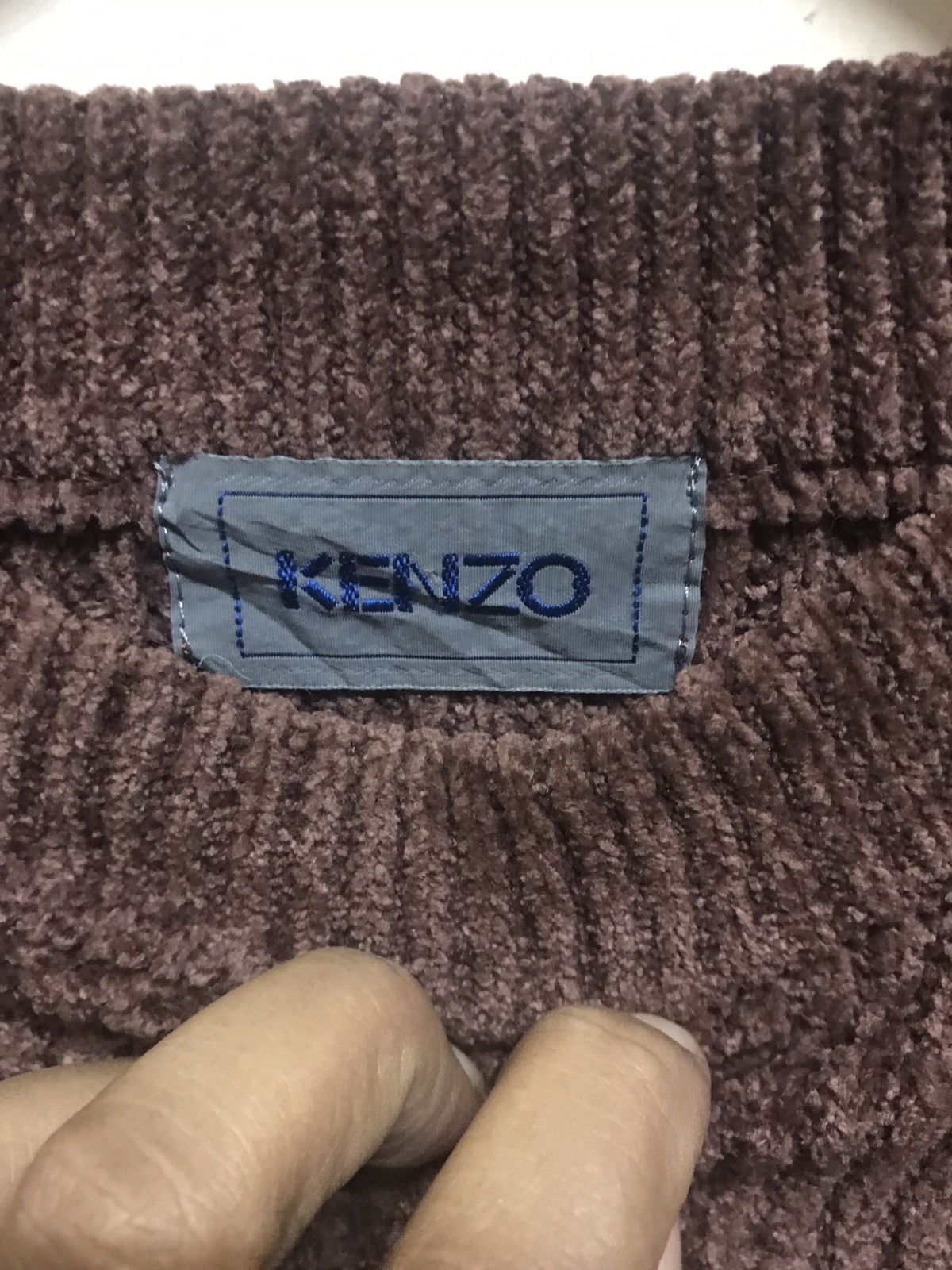 Kenzo KENZO BROWN SWEATSHIRT SOFT MATERIAL RARE Size US L / EU 52-54 / 3 - 3 Thumbnail