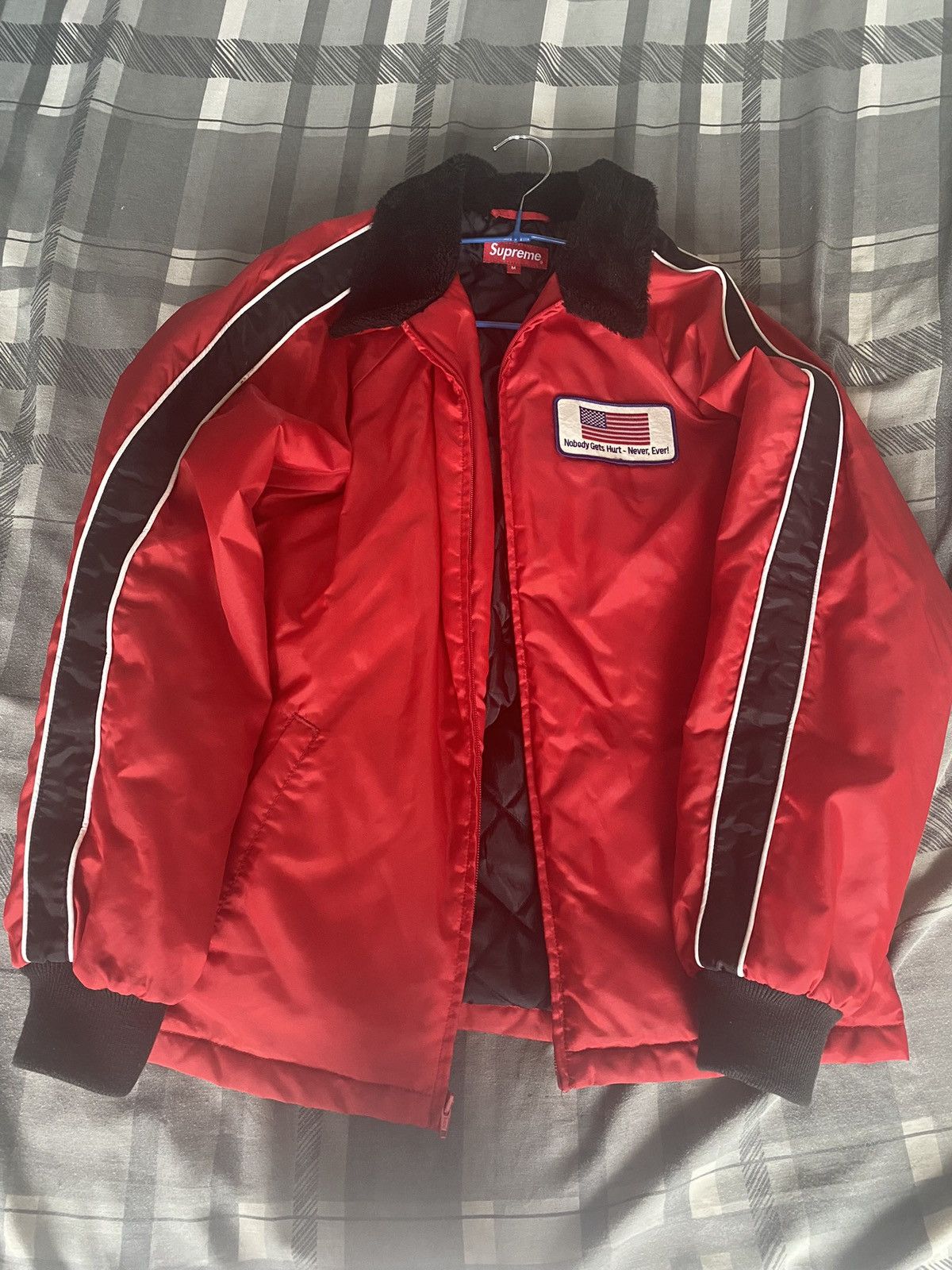 Supreme Supreme Nobody Gets Hurt Freighter Jacket Grailed