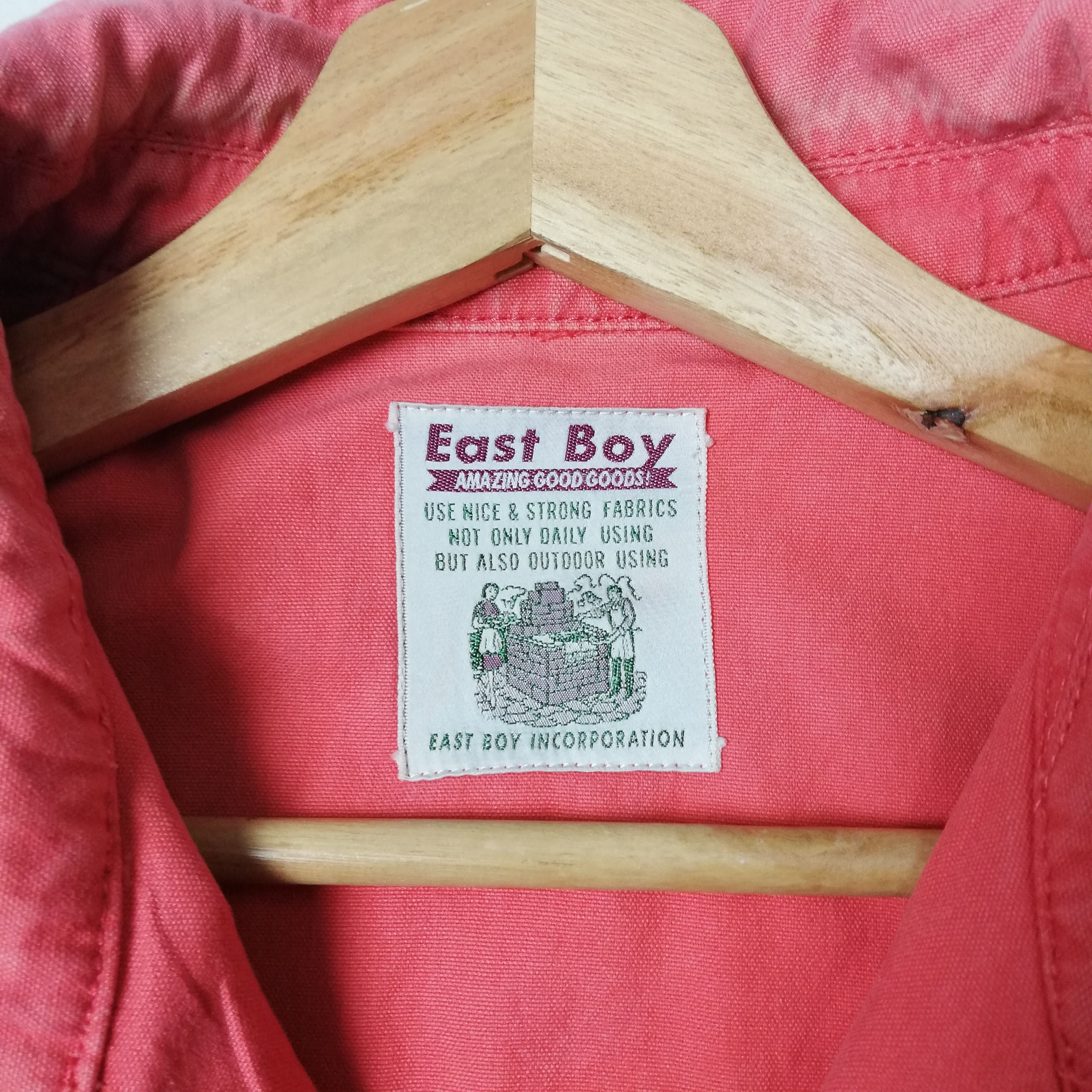 Japanese Brand Vintage East Boy Faded Bomber Jacket Size US XL / EU 56 / 4 - 5 Thumbnail