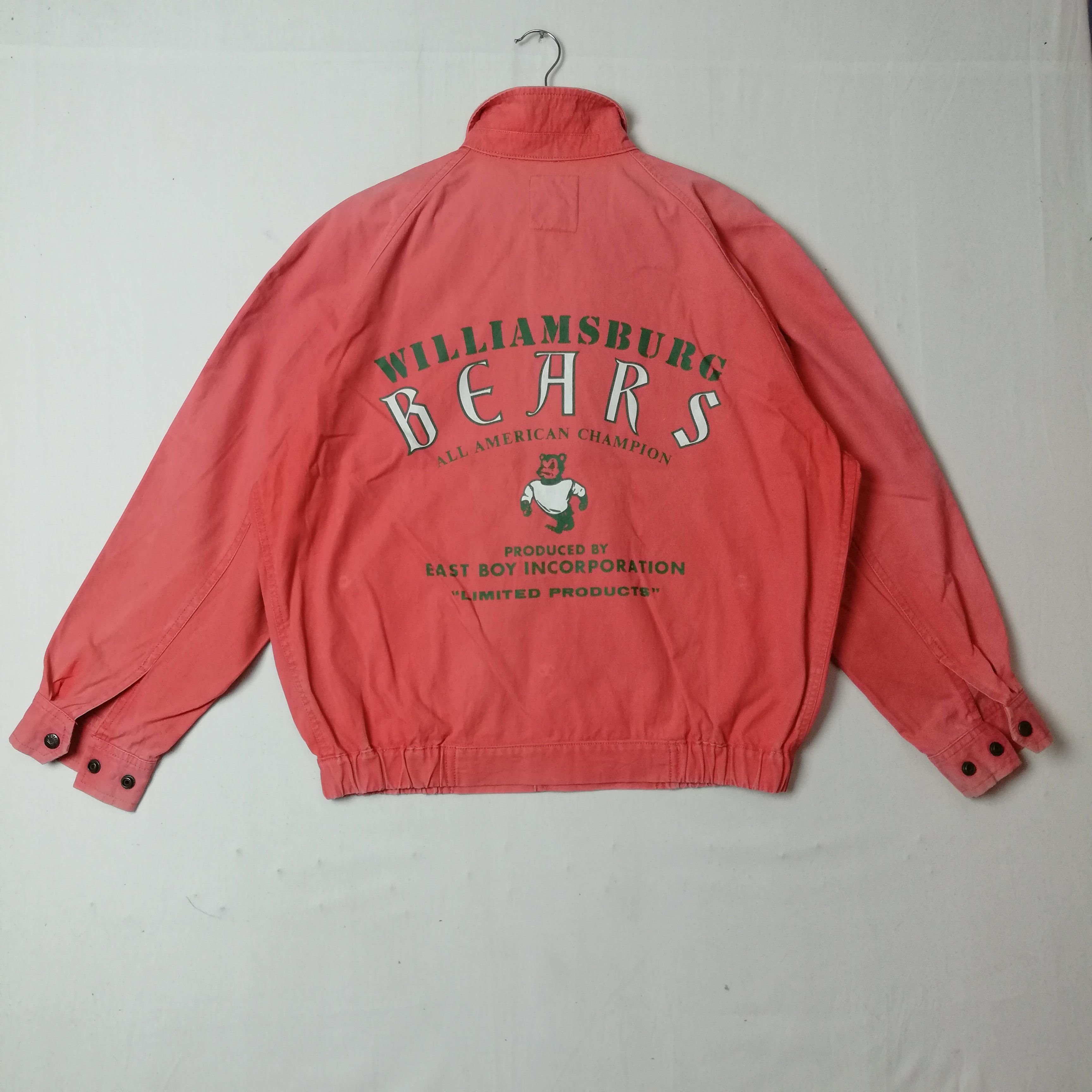 Japanese Brand Vintage East Boy Faded Bomber Jacket Size US XL / EU 56 / 4 - 1 Thumbnail