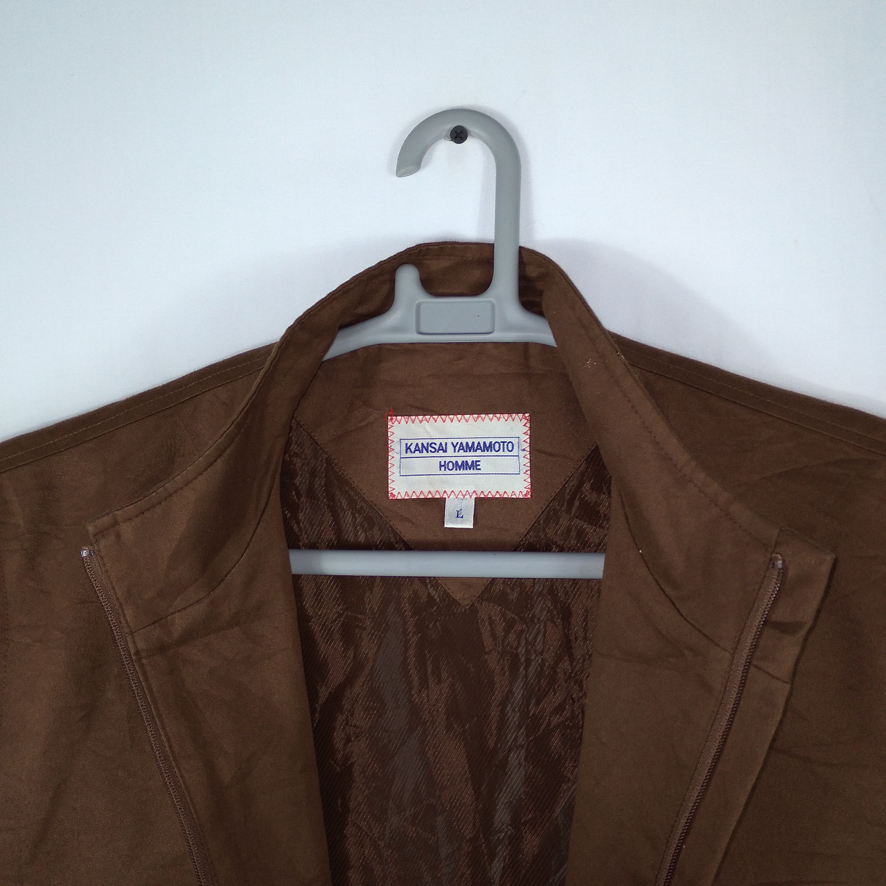 Designer × Kansai Yamamoto × Vintage Vintage Kansai Yamamoto Homme Formal Plain Jacket Size US M / EU 48-50 / 2 - 11 Thumbnail