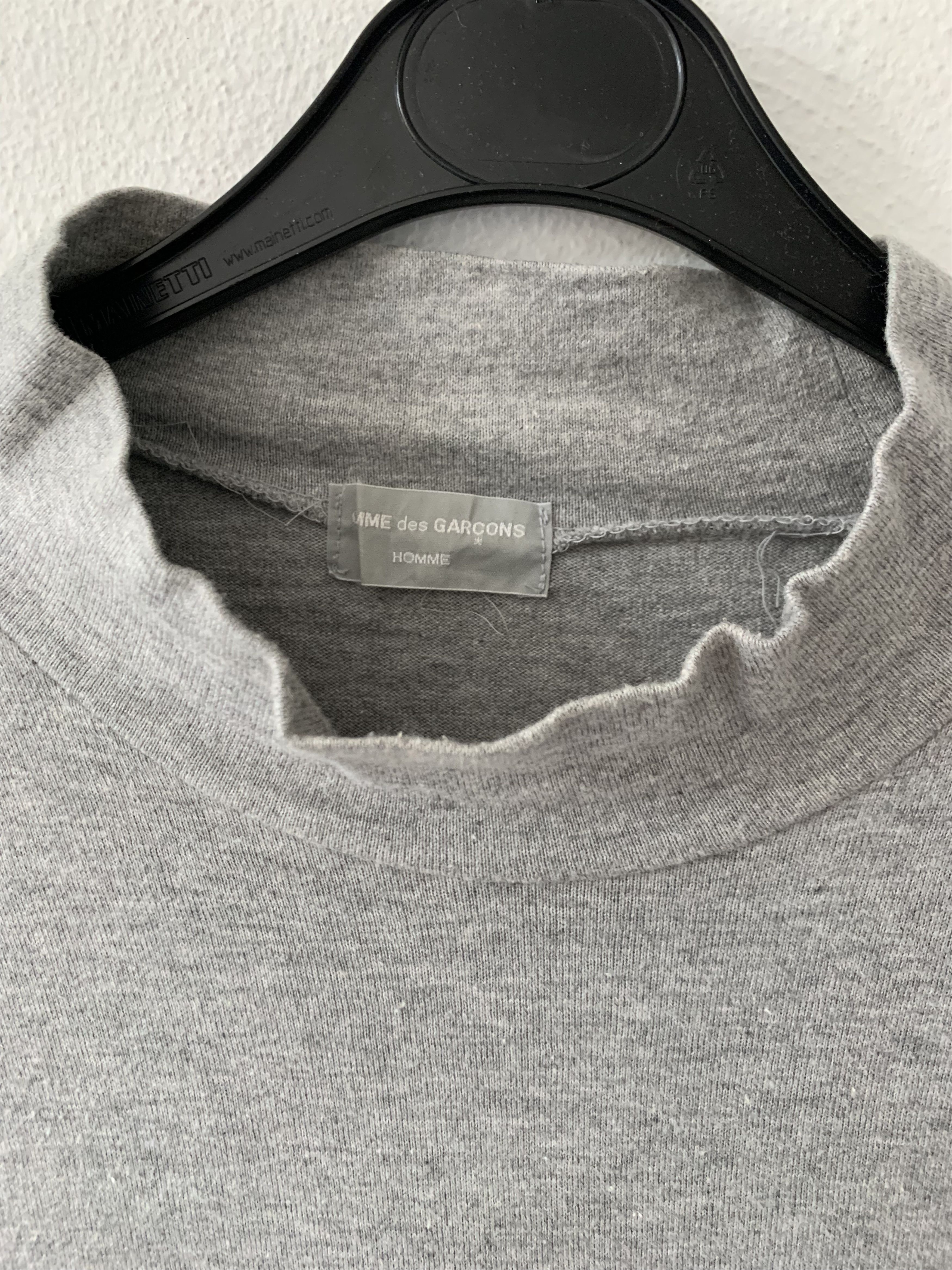 Comme des Garcons Homme Vintage Mockneck LS Size US M / EU 48-50 / 2 - 2 Thumbnail