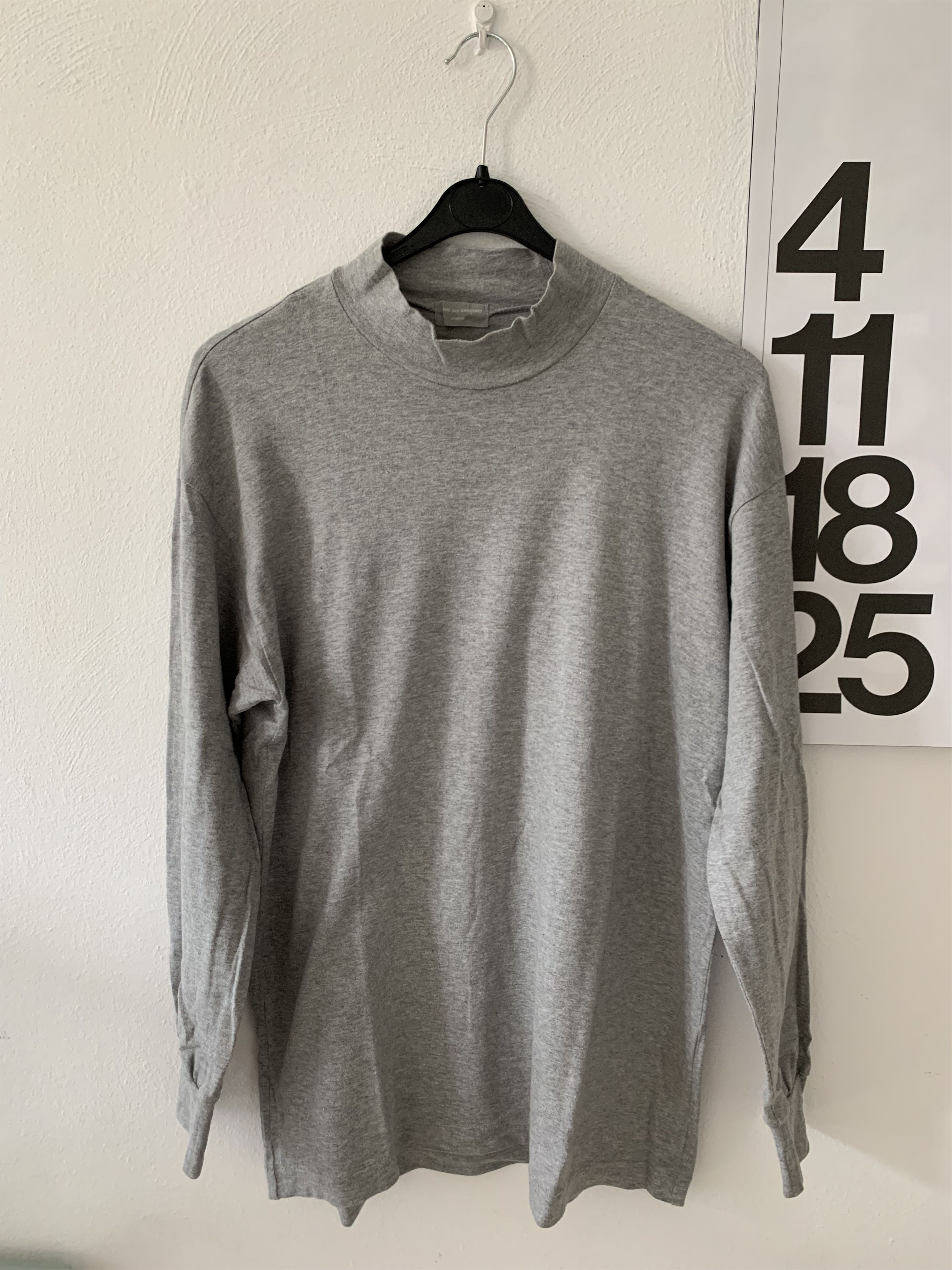 Comme des Garcons Homme Vintage Mockneck LS Size US M / EU 48-50 / 2 - 1 Thumbnail