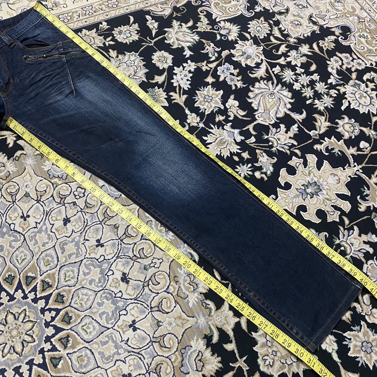 Japanese Brand Hideaways Nicole Denim Flare Jeans Size US 31 - 19 Thumbnail
