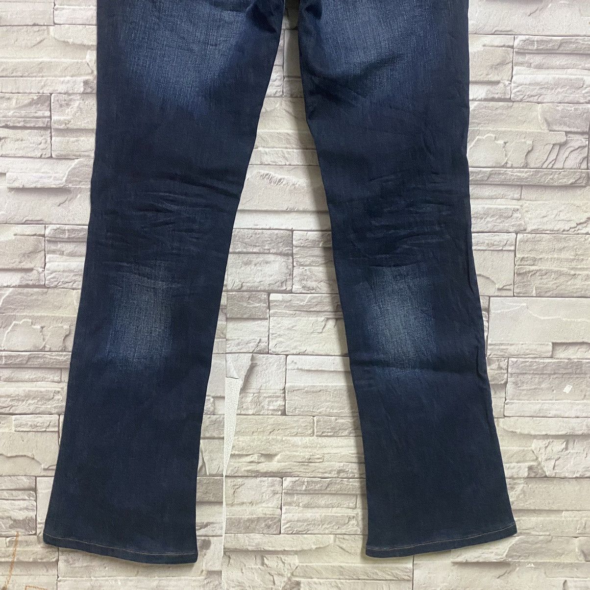 Japanese Brand Hideaways Nicole Denim Flare Jeans Size US 31 - 12 Thumbnail