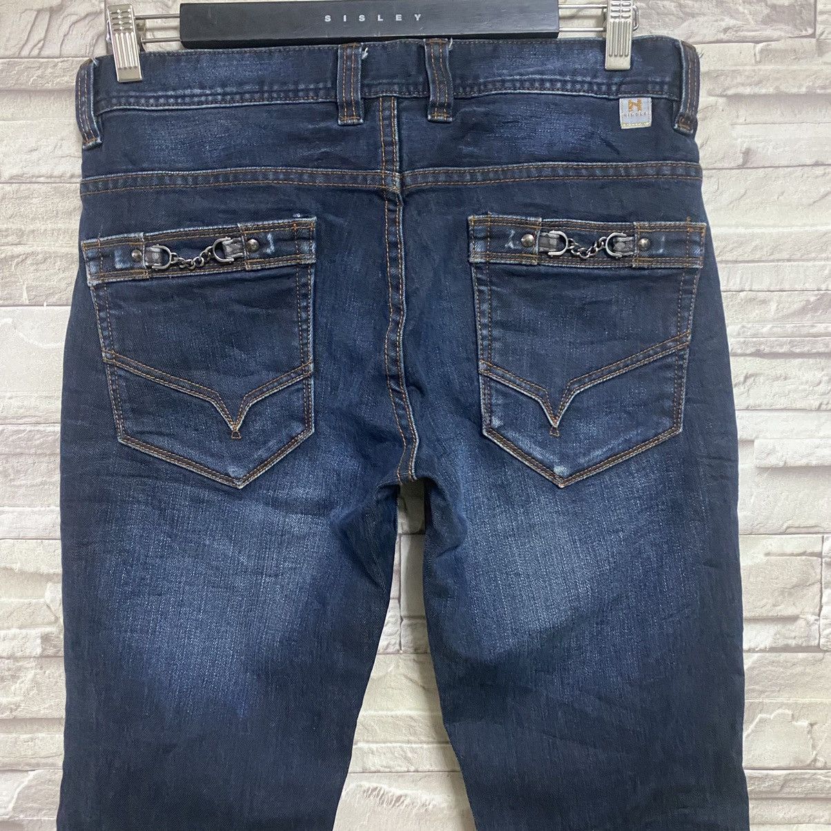 Japanese Brand Hideaways Nicole Denim Flare Jeans Size US 31 - 9 Thumbnail