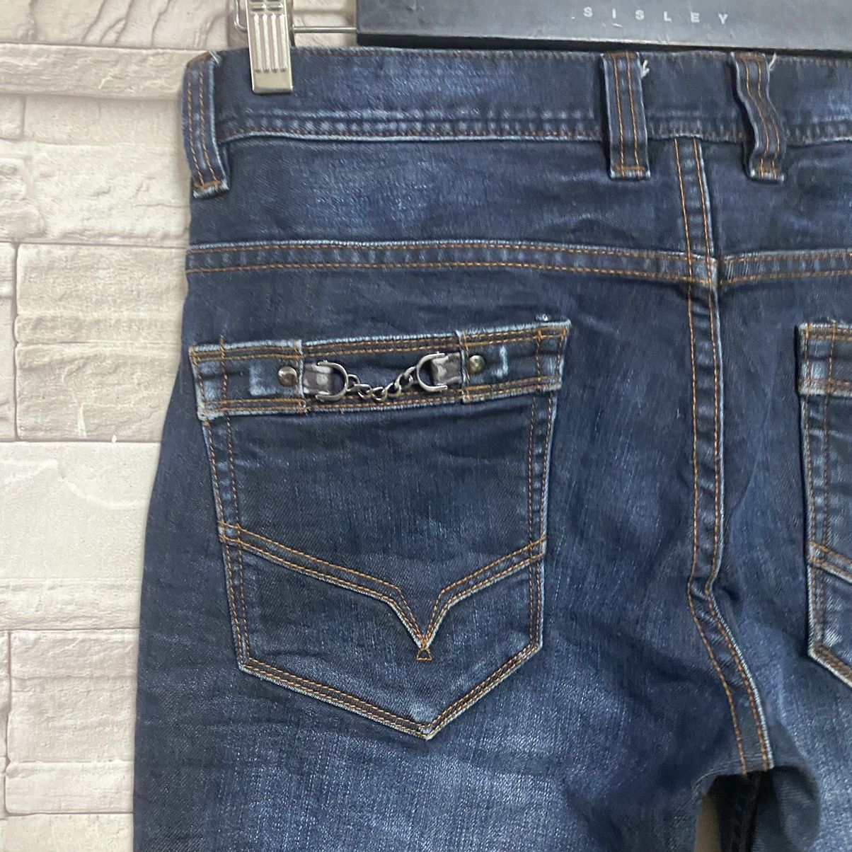 Japanese Brand Hideaways Nicole Denim Flare Jeans Size US 31 - 10 Thumbnail