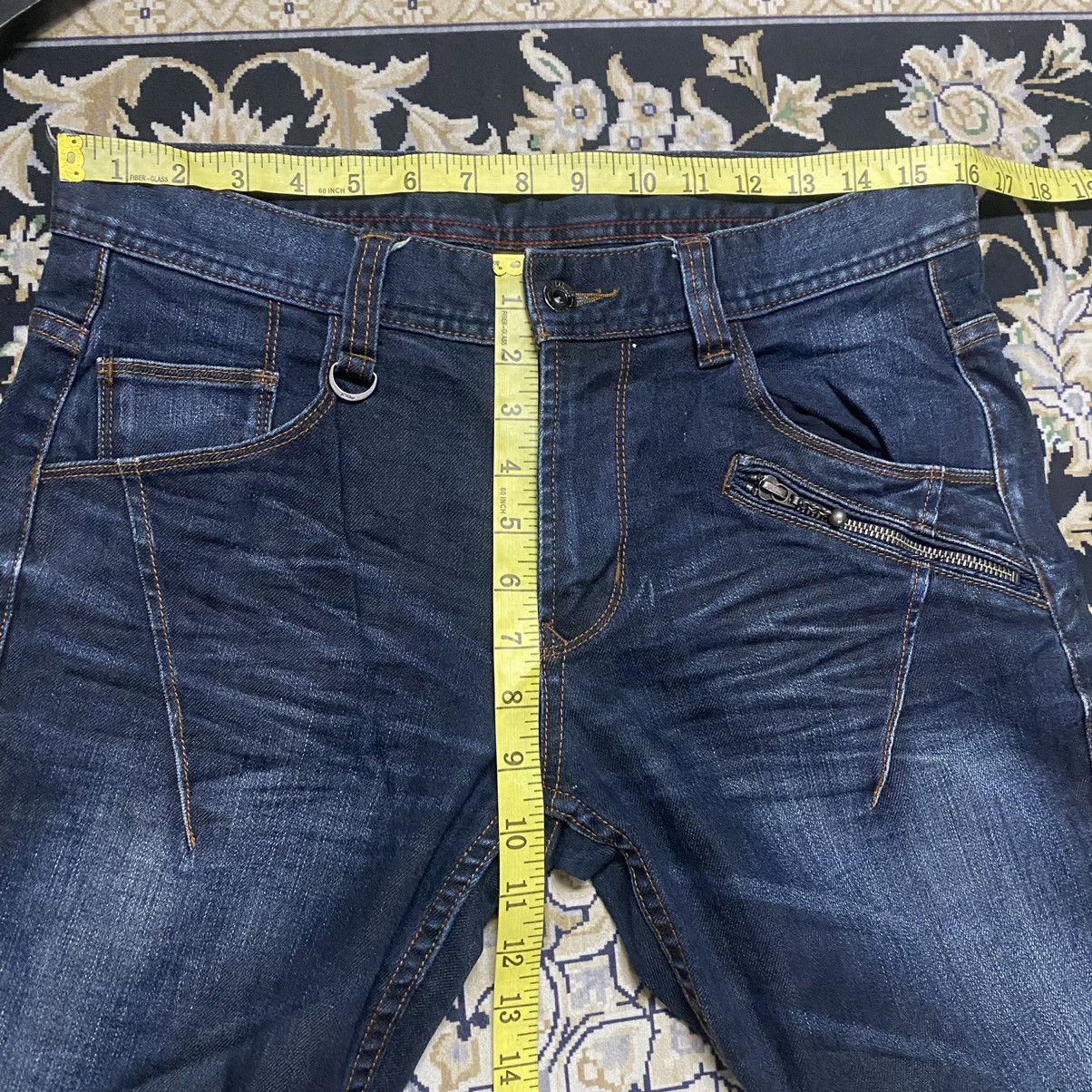 Japanese Brand Hideaways Nicole Denim Flare Jeans Size US 31 - 18 Thumbnail