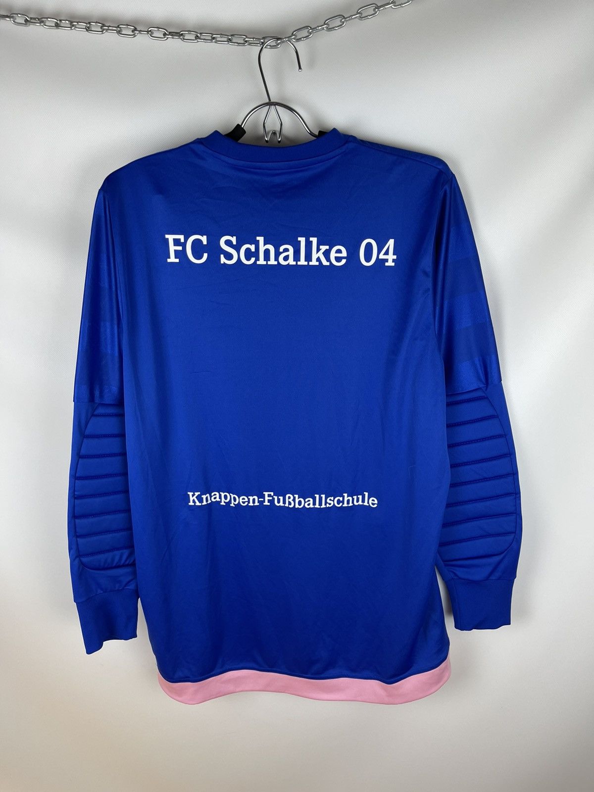 Adidas Adidas Schalke 04 2015 2017 goalkeeper soccer jersey shirt Size US L / EU 52-54 / 3 - 2 Thumbnail