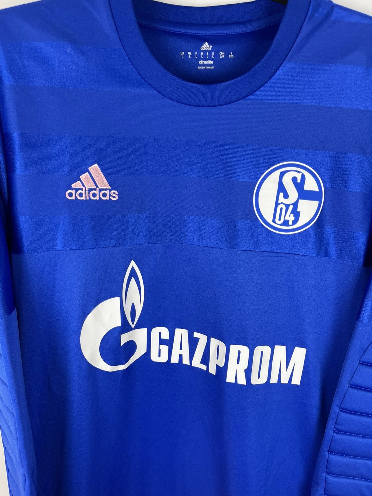 Adidas Adidas Schalke 04 2015 2017 goalkeeper soccer jersey shirt Size US L / EU 52-54 / 3 - 5 Thumbnail