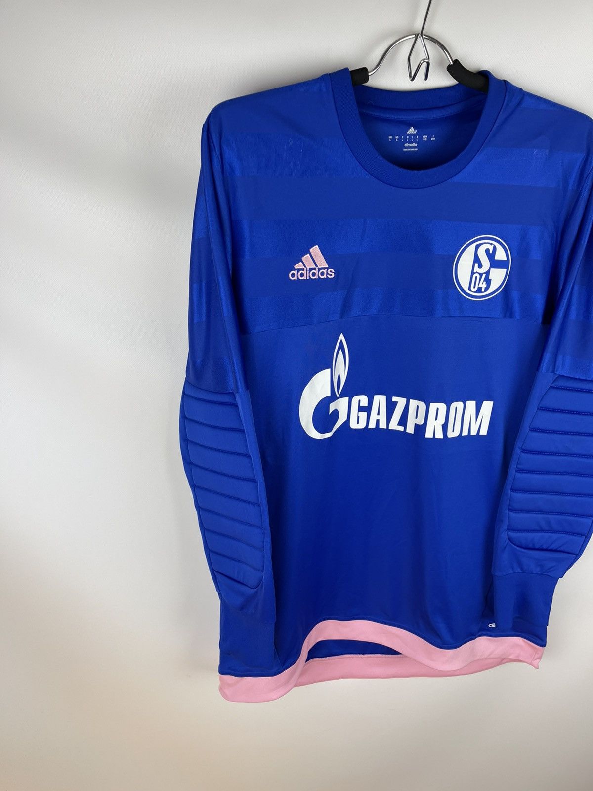 Adidas Adidas Schalke 04 2015 2017 goalkeeper soccer jersey shirt Size US L / EU 52-54 / 3 - 4 Thumbnail