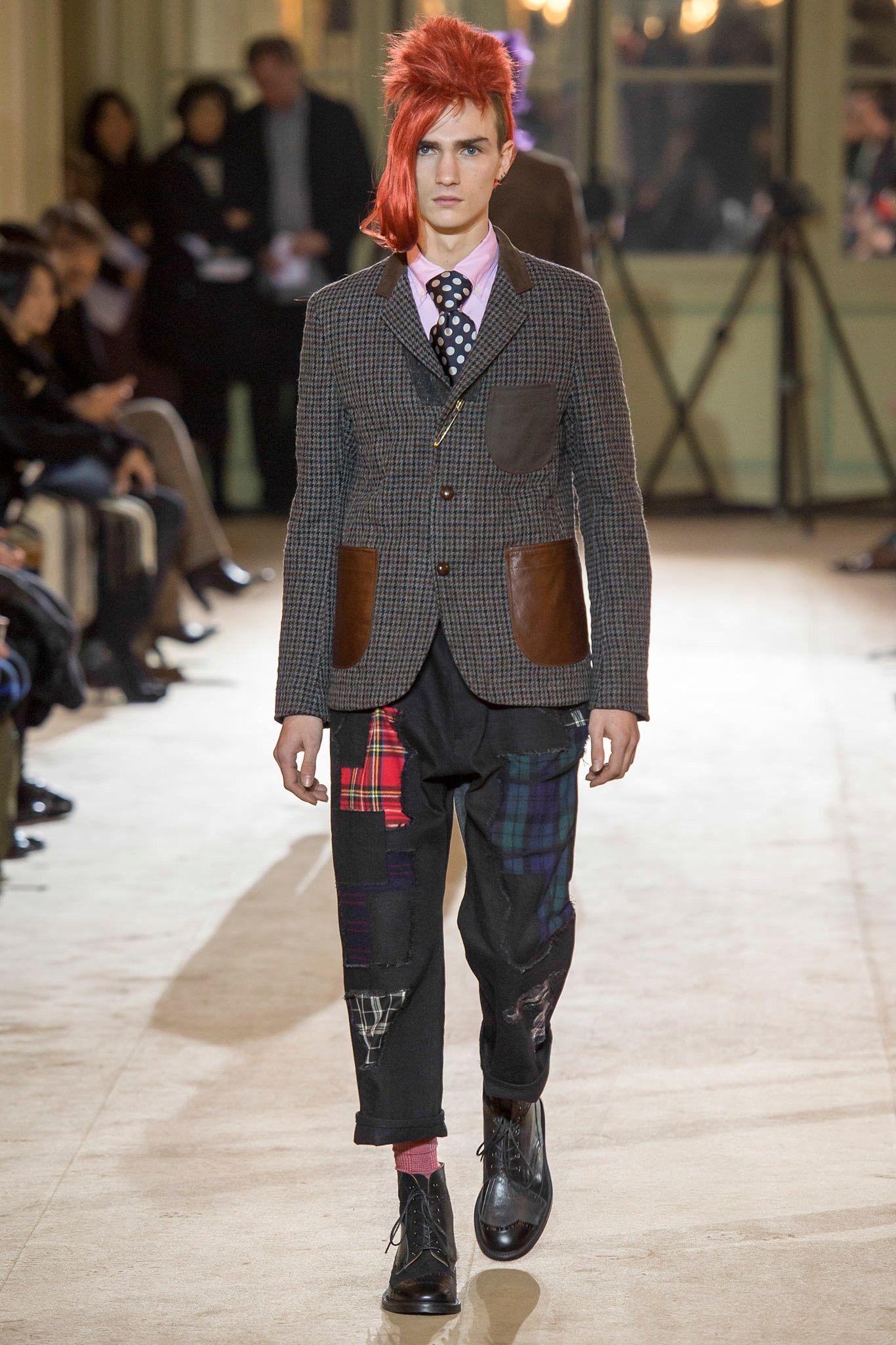 Junya Watanabe AW14 Tartan Oxford Shirt Size US XS / EU 42 / 0 - 6 Thumbnail