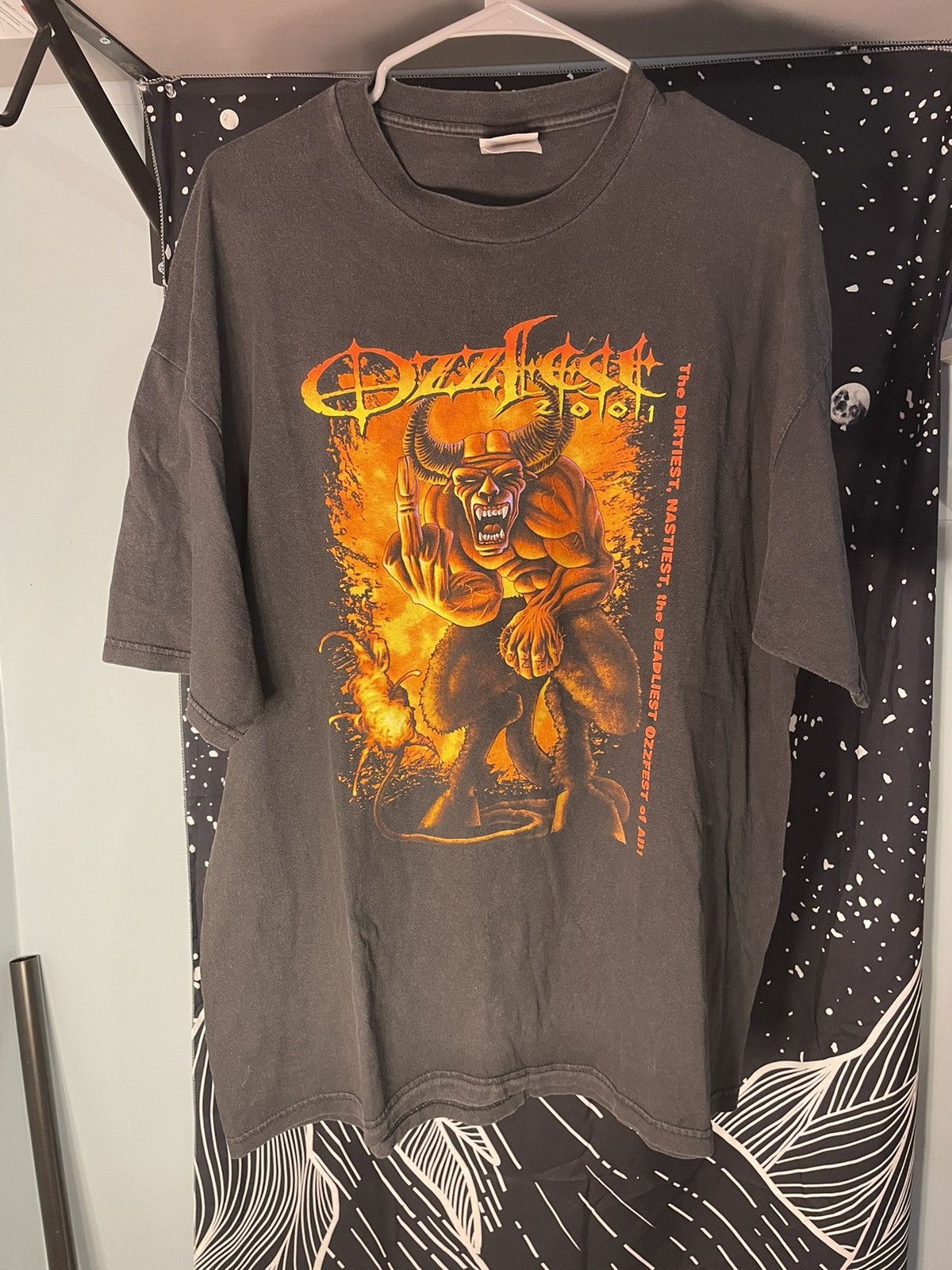 Ozzfest 2001 popular vintage band tee